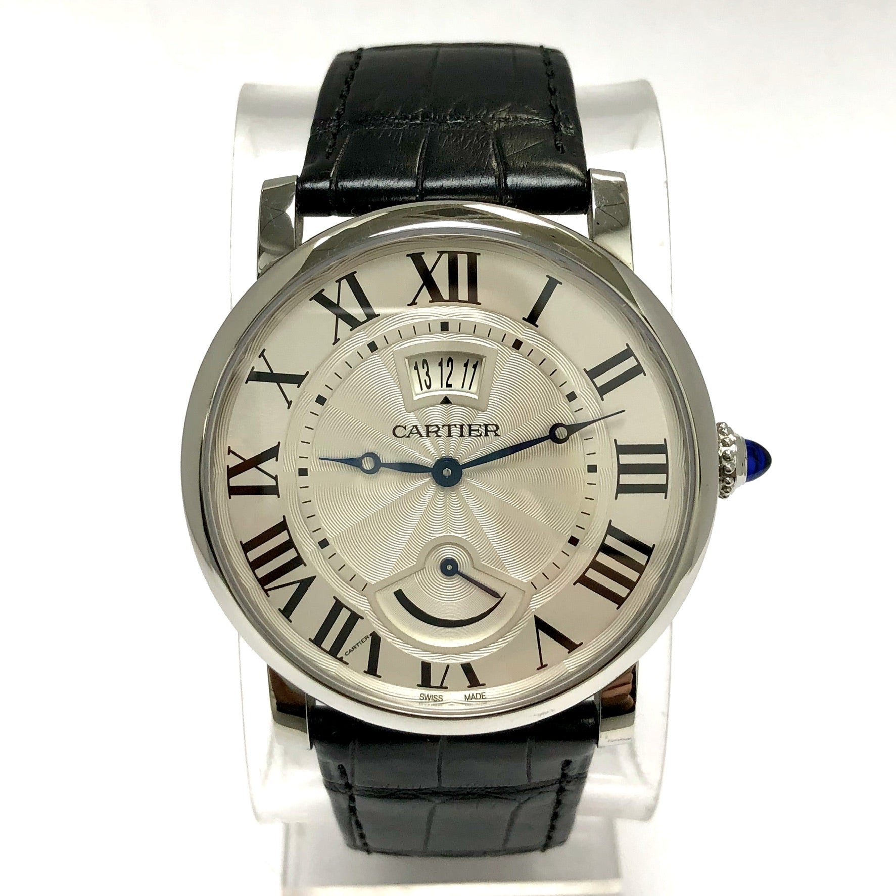 ROTONDE de CARTIER Automatic 40mm Calendar der Power Reserve Steel