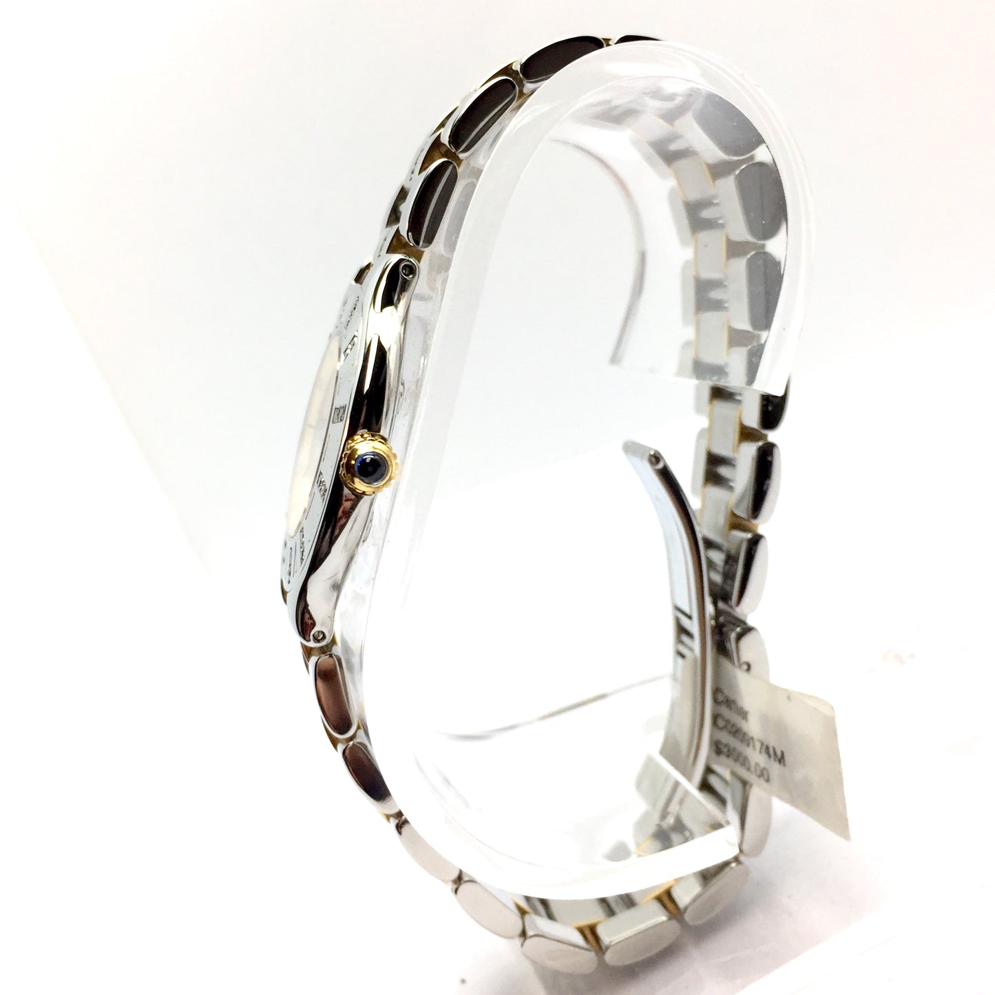 MUST DE CARTIER 21 Quartz 2 Tone 31mm Diamond Watch