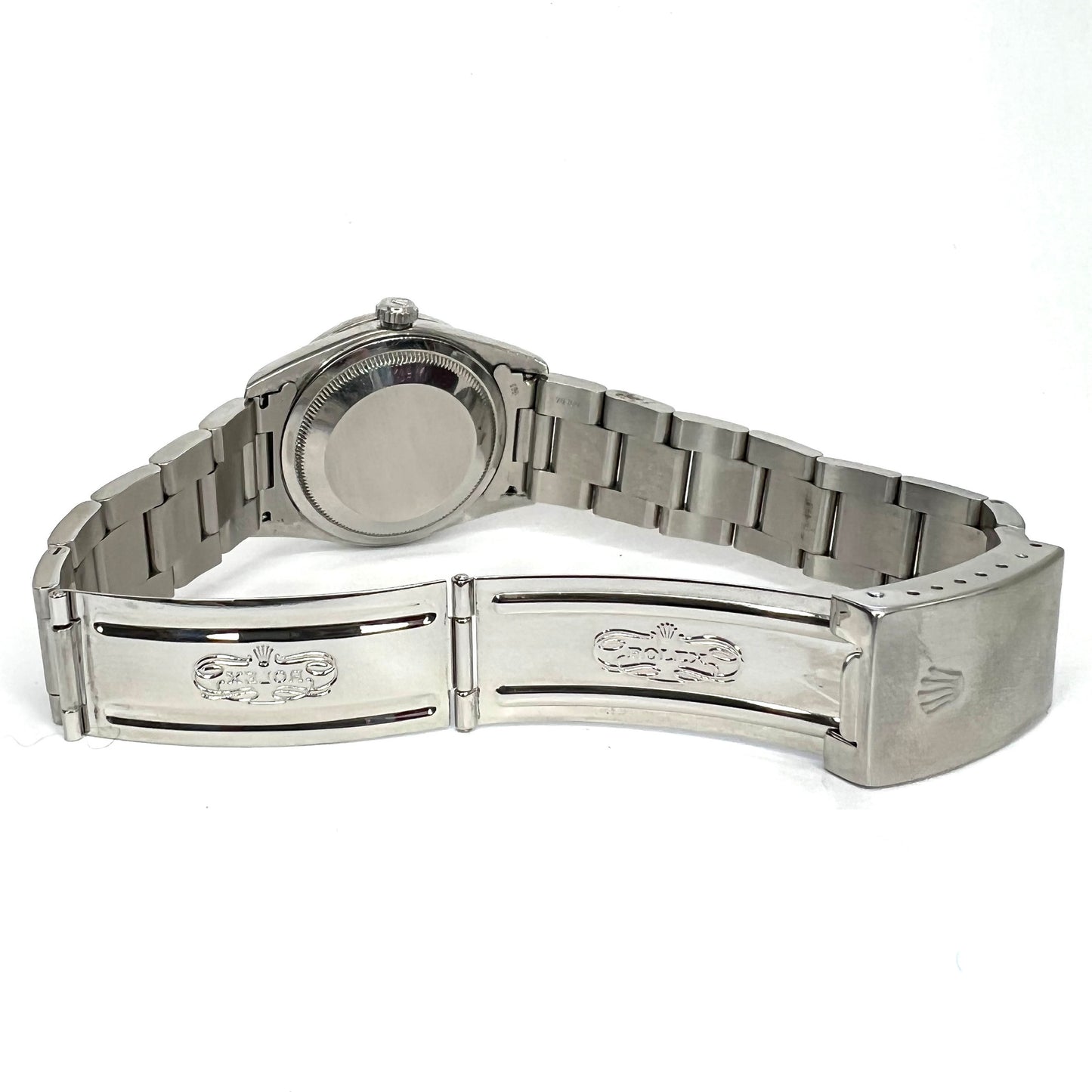 ROLEX Oyster Perpetual DATEJUST Automatic 36mm Steel Diamond Watch