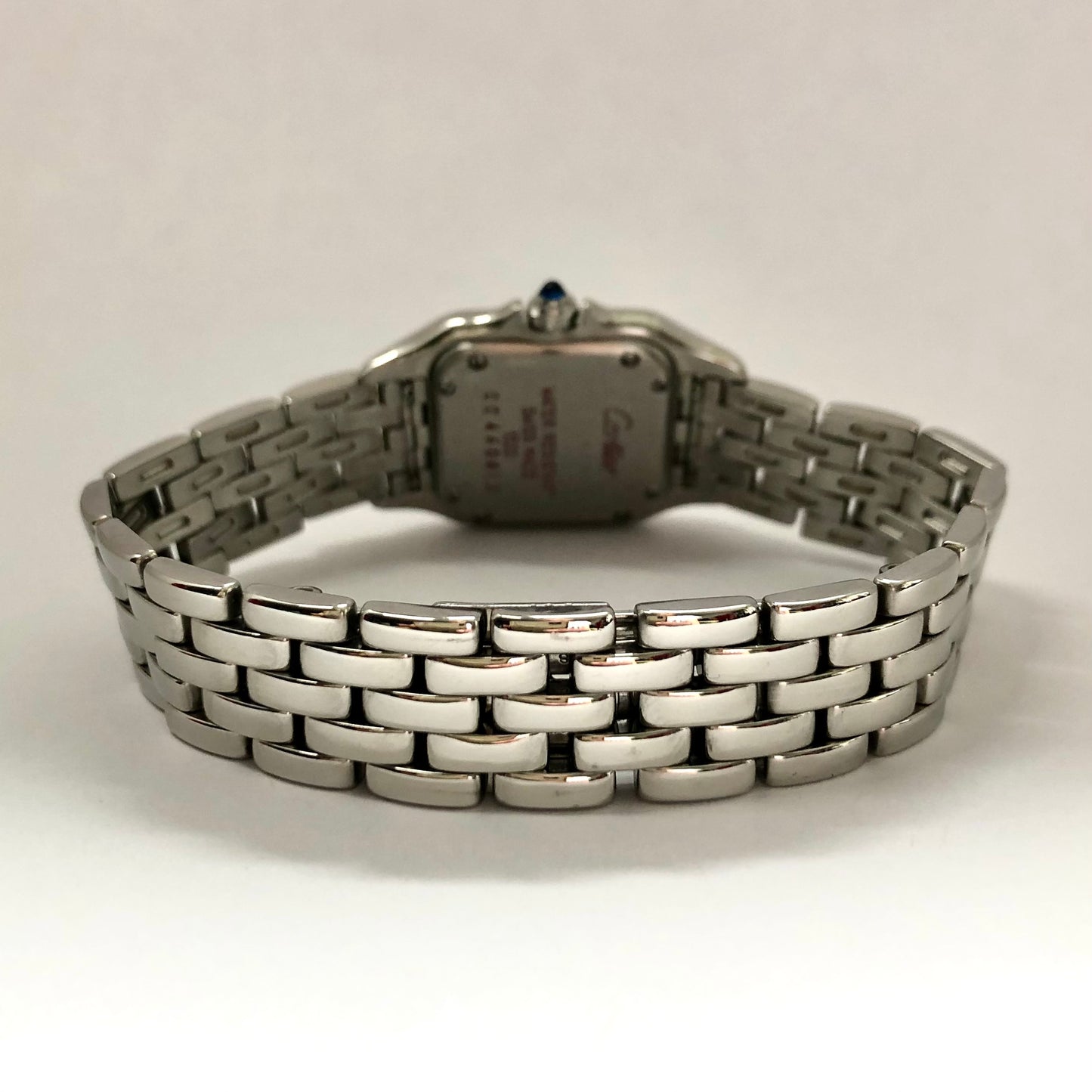 CARTIER PANTHERE 22mm Quartz Steel 0.32TCW DIAMOND Watch