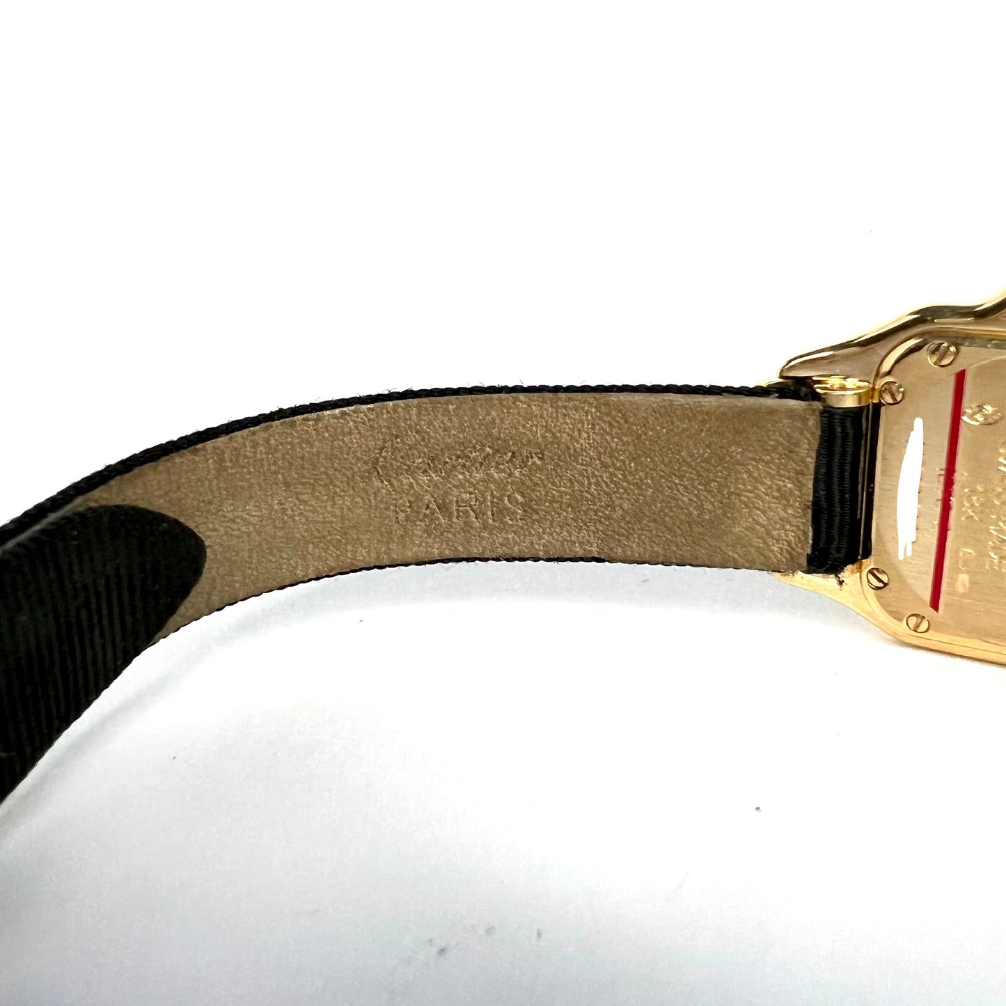 CARTIER PANTHERE Art Deco 22mm Quartz 18K Yellow Gold ~1.15TCW Diamond Watch