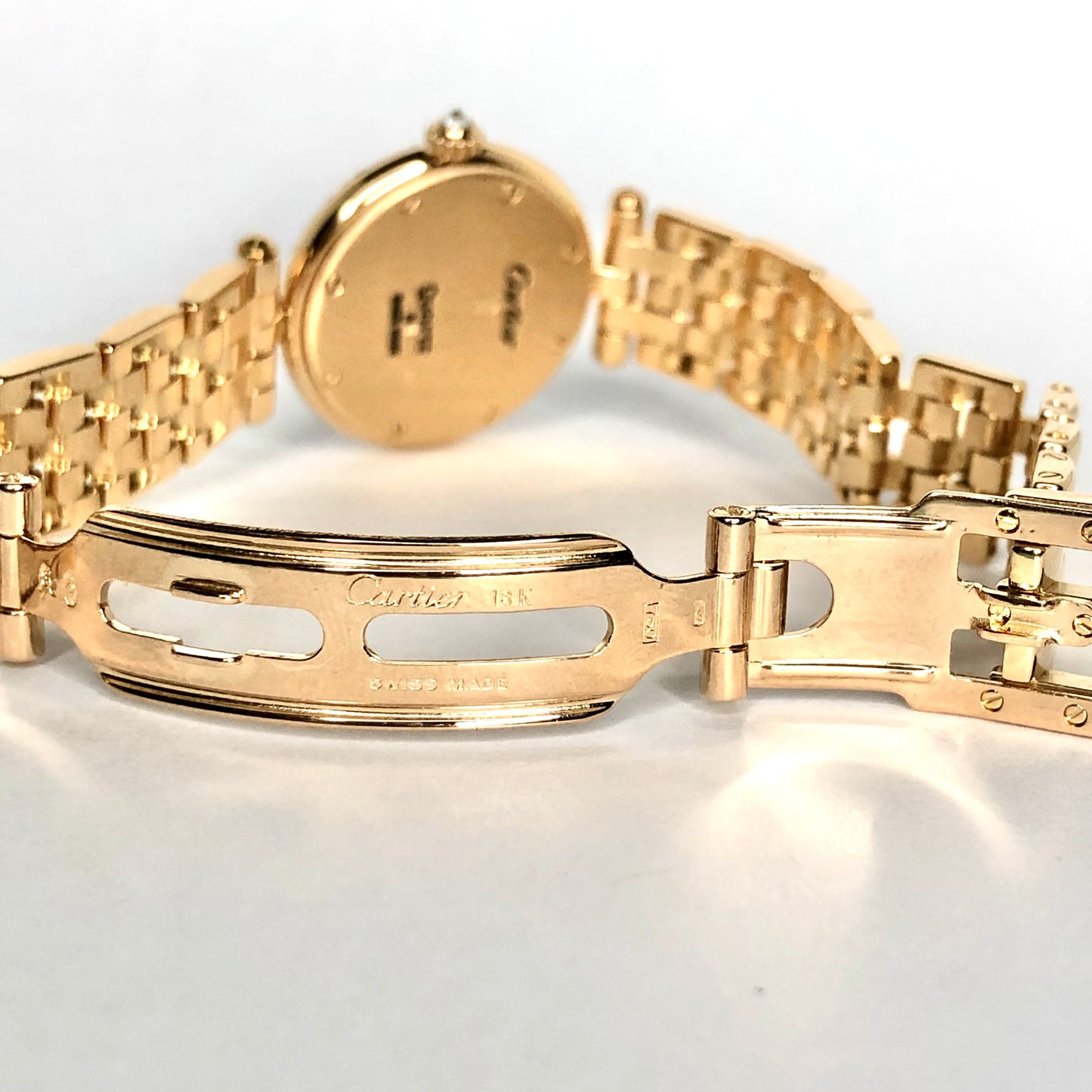 CARTIER PANTHERE VENDOME 24mm 18K Yellow Gold Diamond Watch