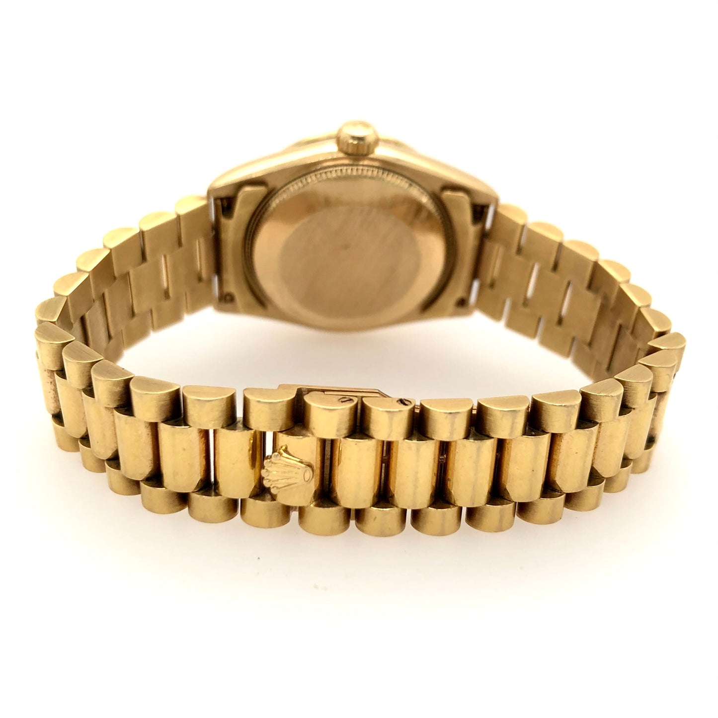 ROLEX DATEJUST PRESIDENTIAL 31mm 18K Yellow Gold Watch FACTORY DIAMONDS