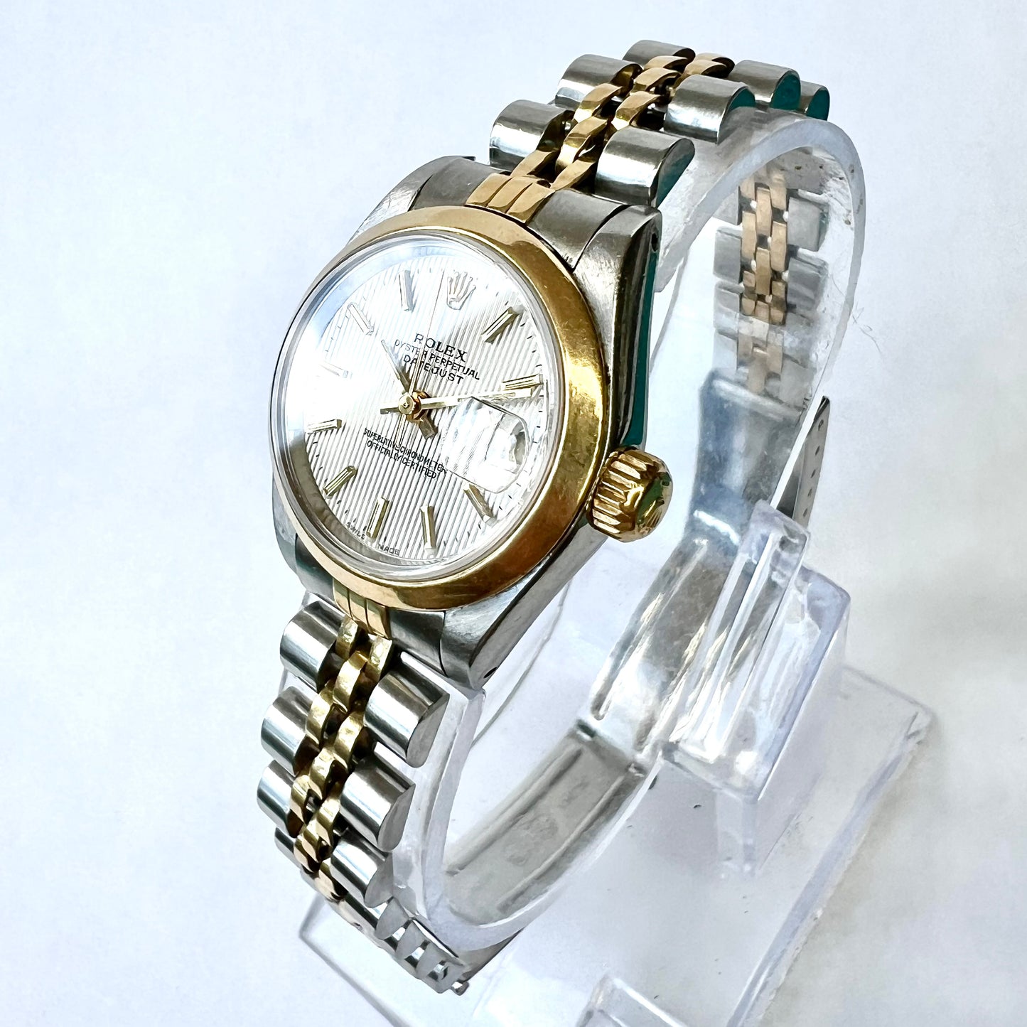 ROLEX Oyster Perpetual DATEJUST Automatic 26mm 2 Tone Watch