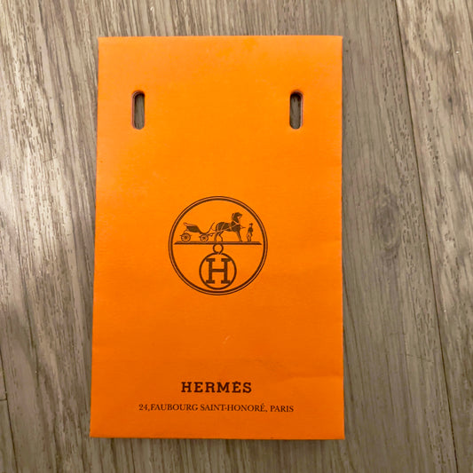 HERMES Shopping Bag 6.30x3.90x2.30 inches