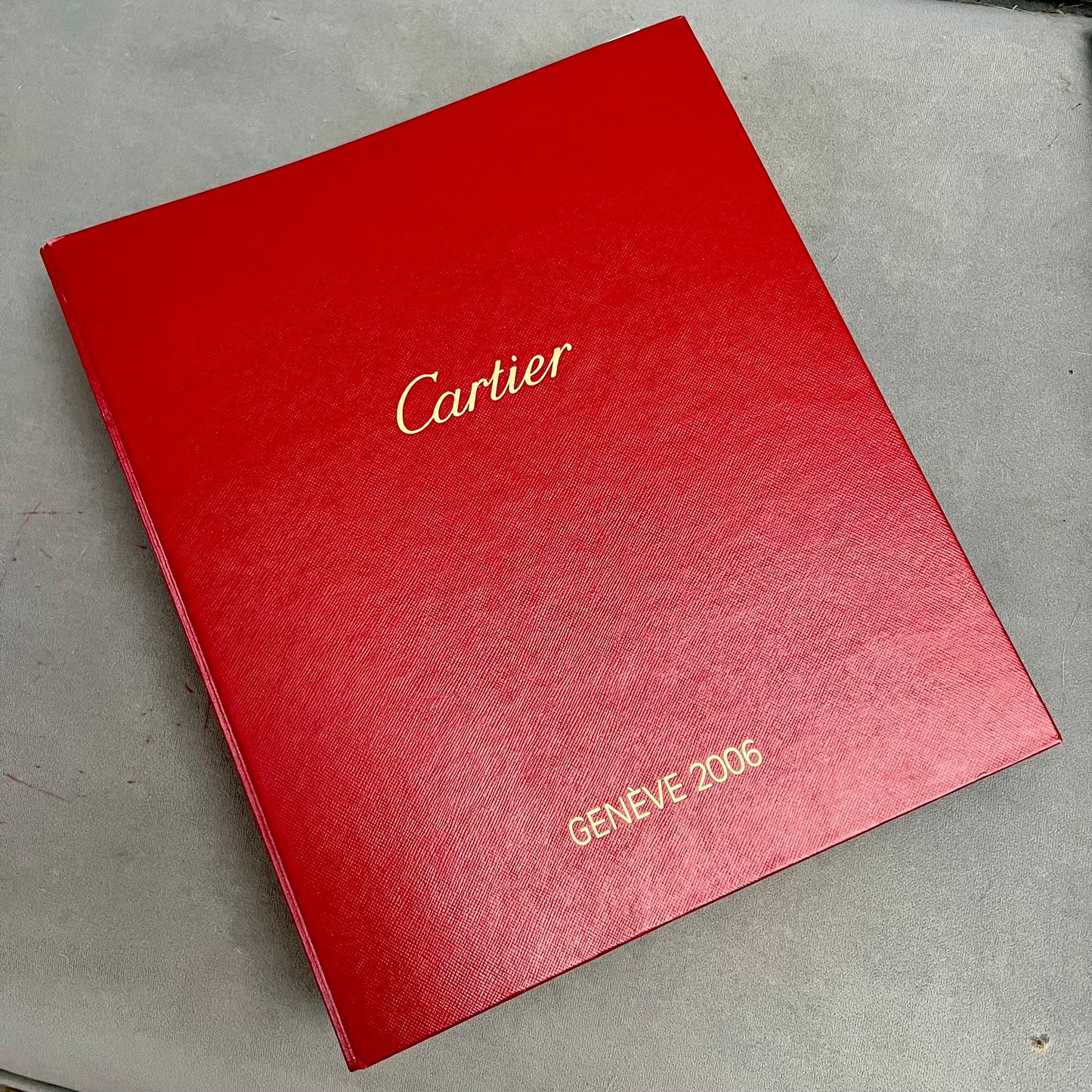 CARTIER Genève 2006 Watch Book