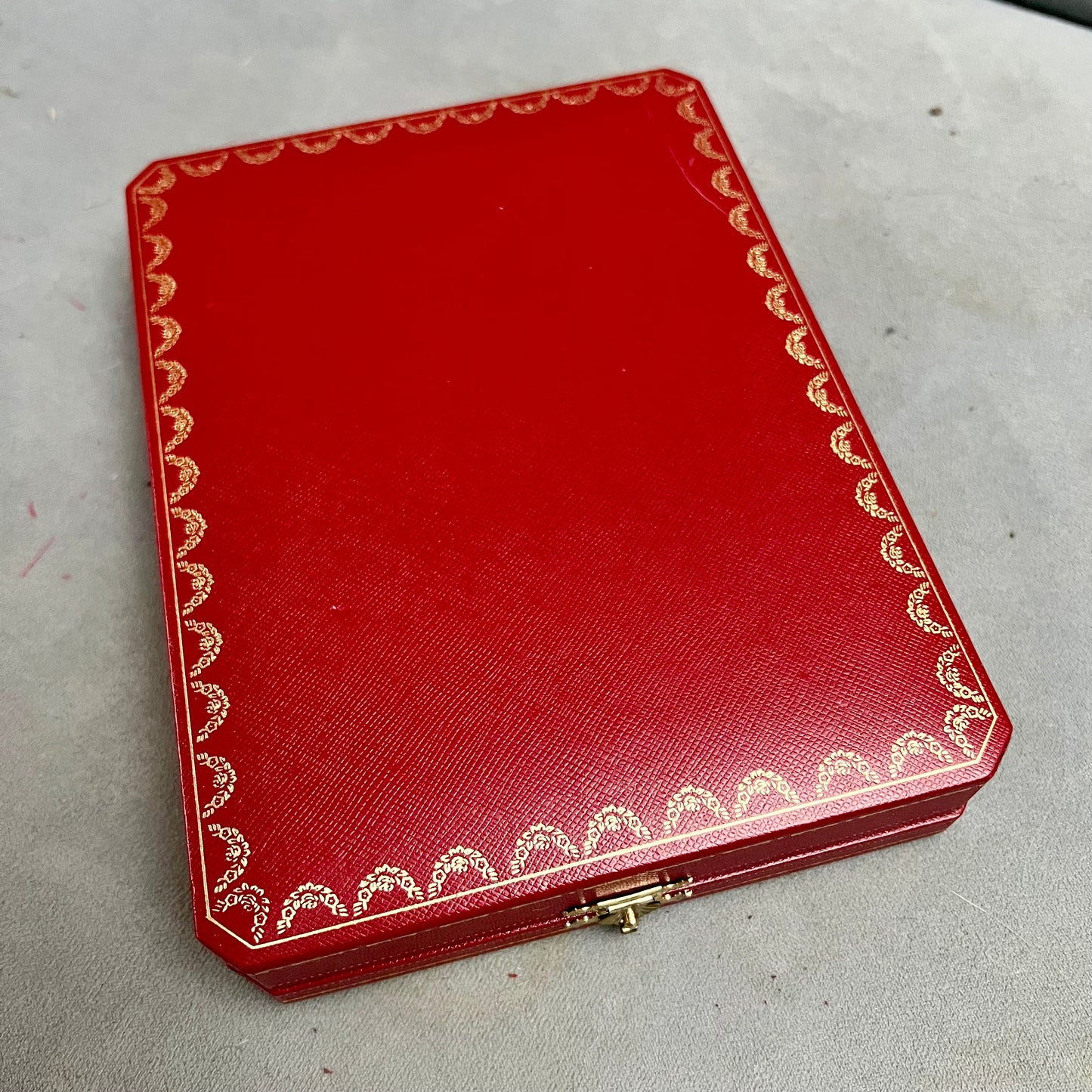 CARTIER Necklace Box 8x6x1.5 inches