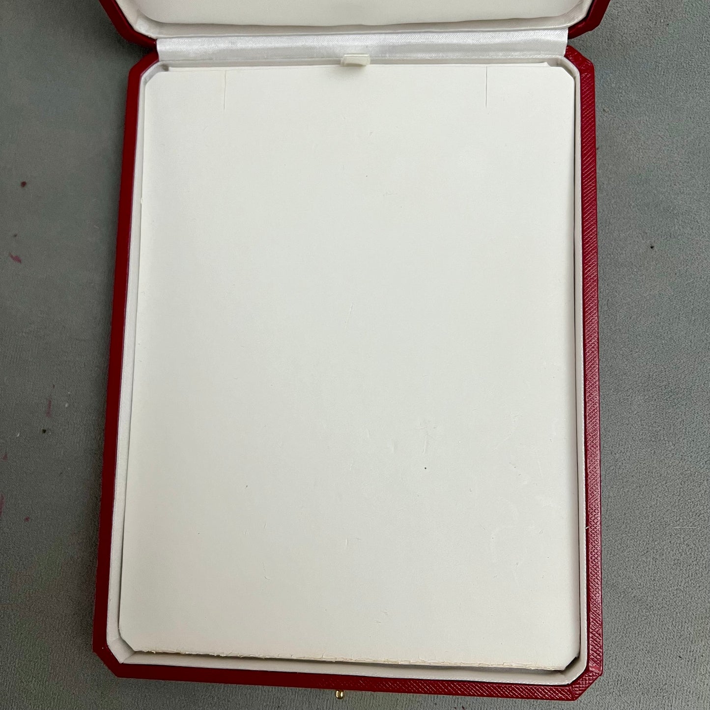 CARTIER Necklace Box 8x6x1.5 inches