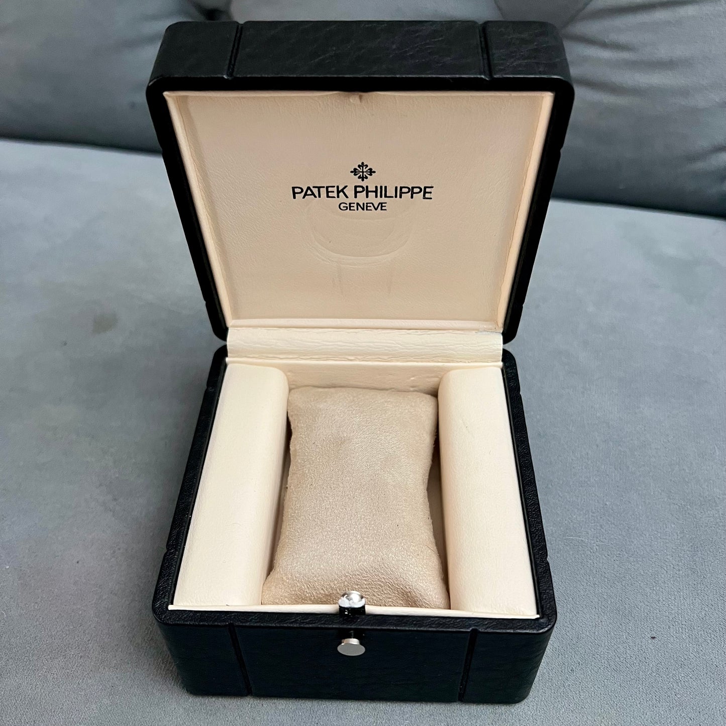 PATEK PHILIPPE Black Box + Outer Box 4.60x4.60x3.5 inches