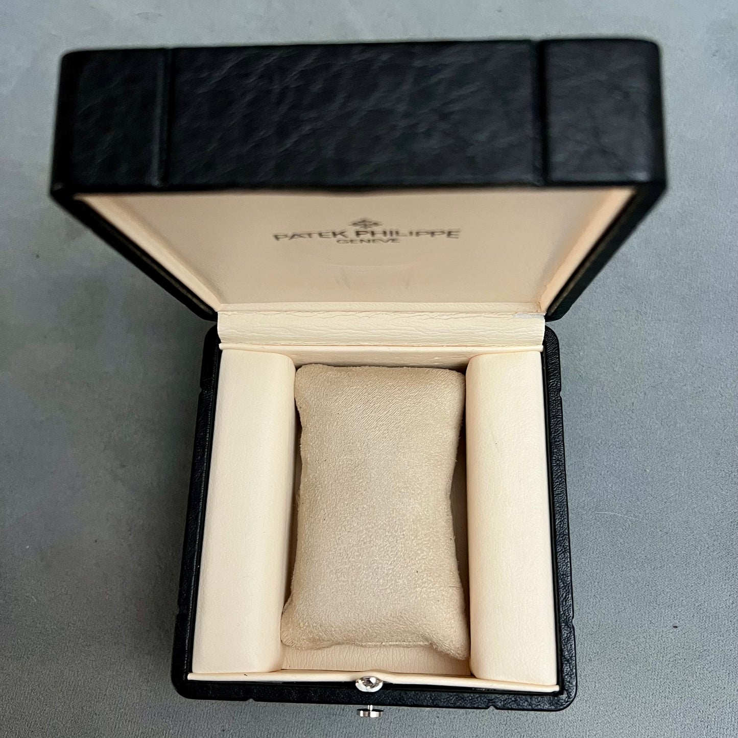 PATEK PHILIPPE Black Box + Outer Box 4.60x4.60x3.5 inches