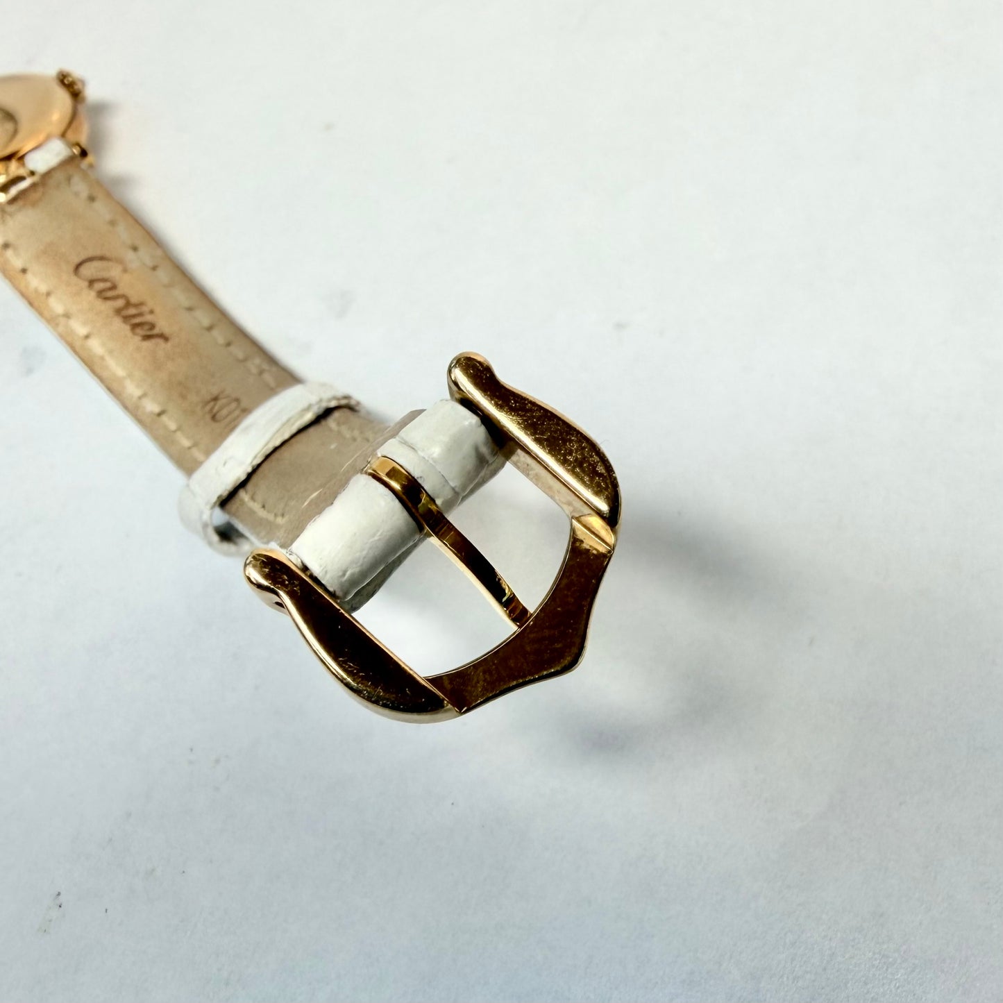 CARTIER COLISEE VENDOME Quartz 19.50mm 18K Yellow Gold 0.15TCW Factory Diamonds Watch