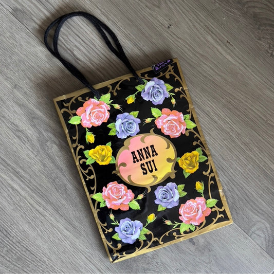 ANNA SUI Shopping Bag / Gift Bag 9.90x7.40x4 inches