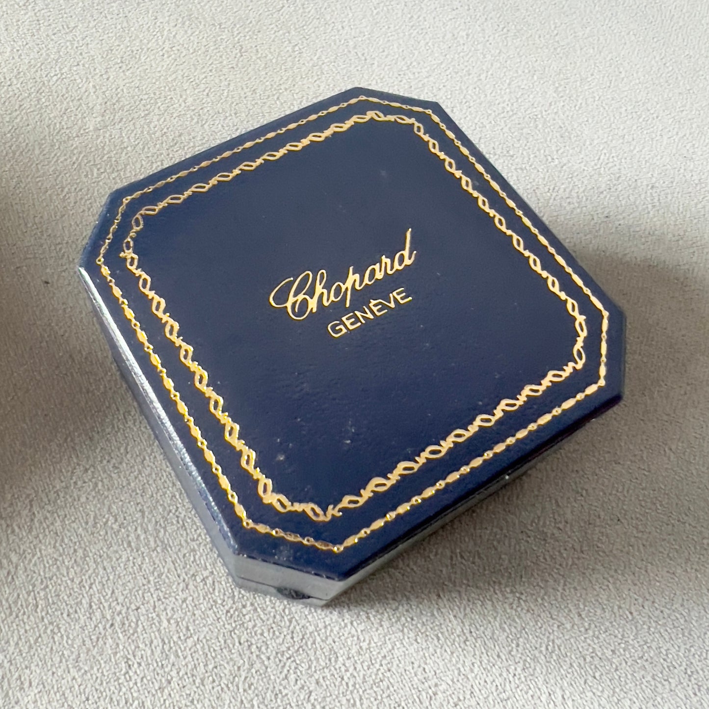 CHOPARD Pendant Box + Outer Box 3.10x3x1.60 inches