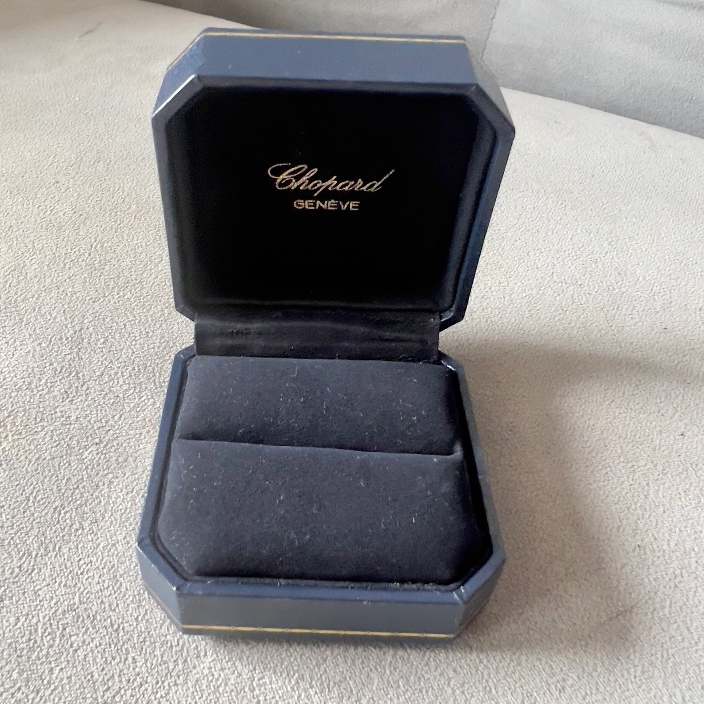 CHOPARD Ring Box + Outer Box 3x3x1.70 inches