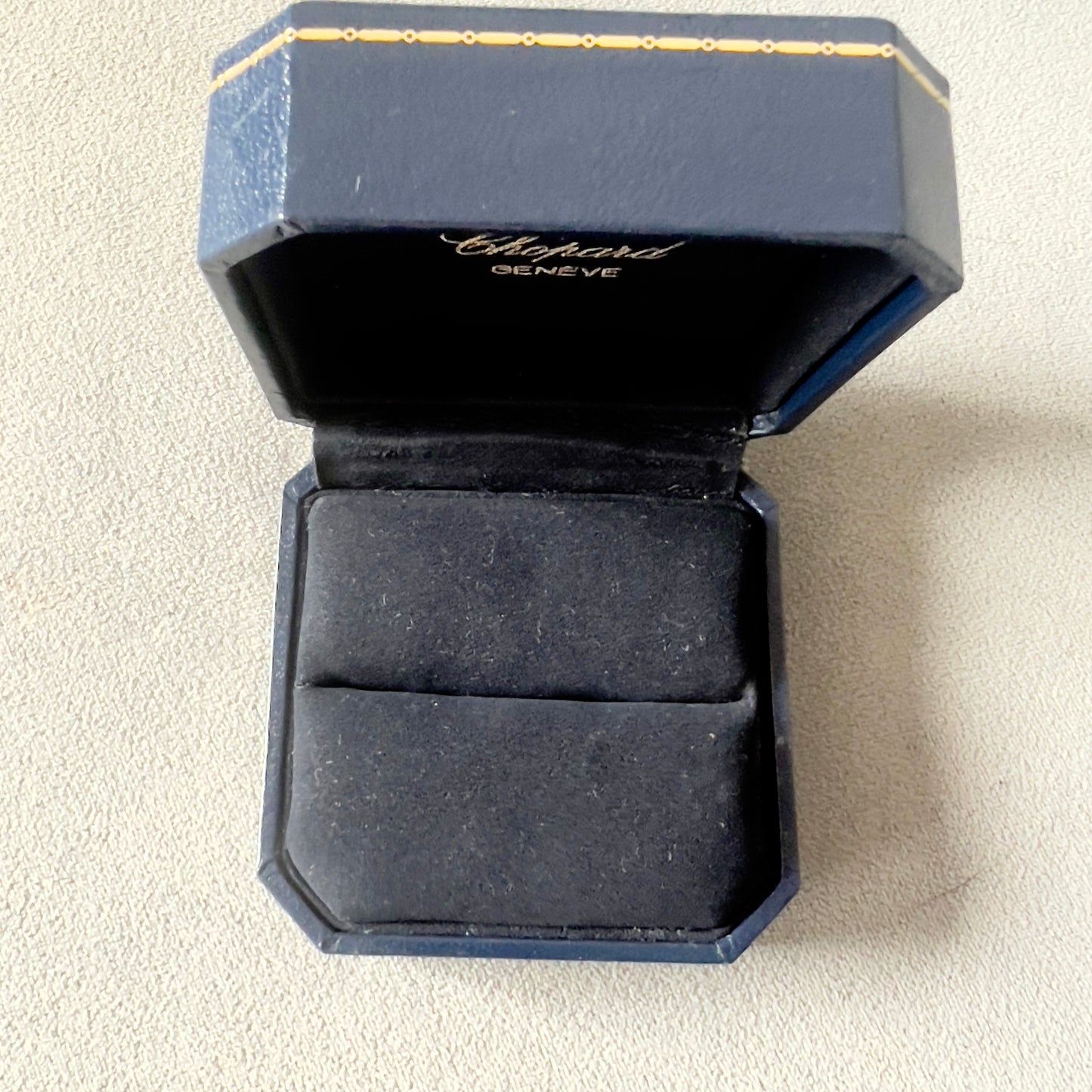 CHOPARD Ring Box + Outer Box 3x3x1.70 inches