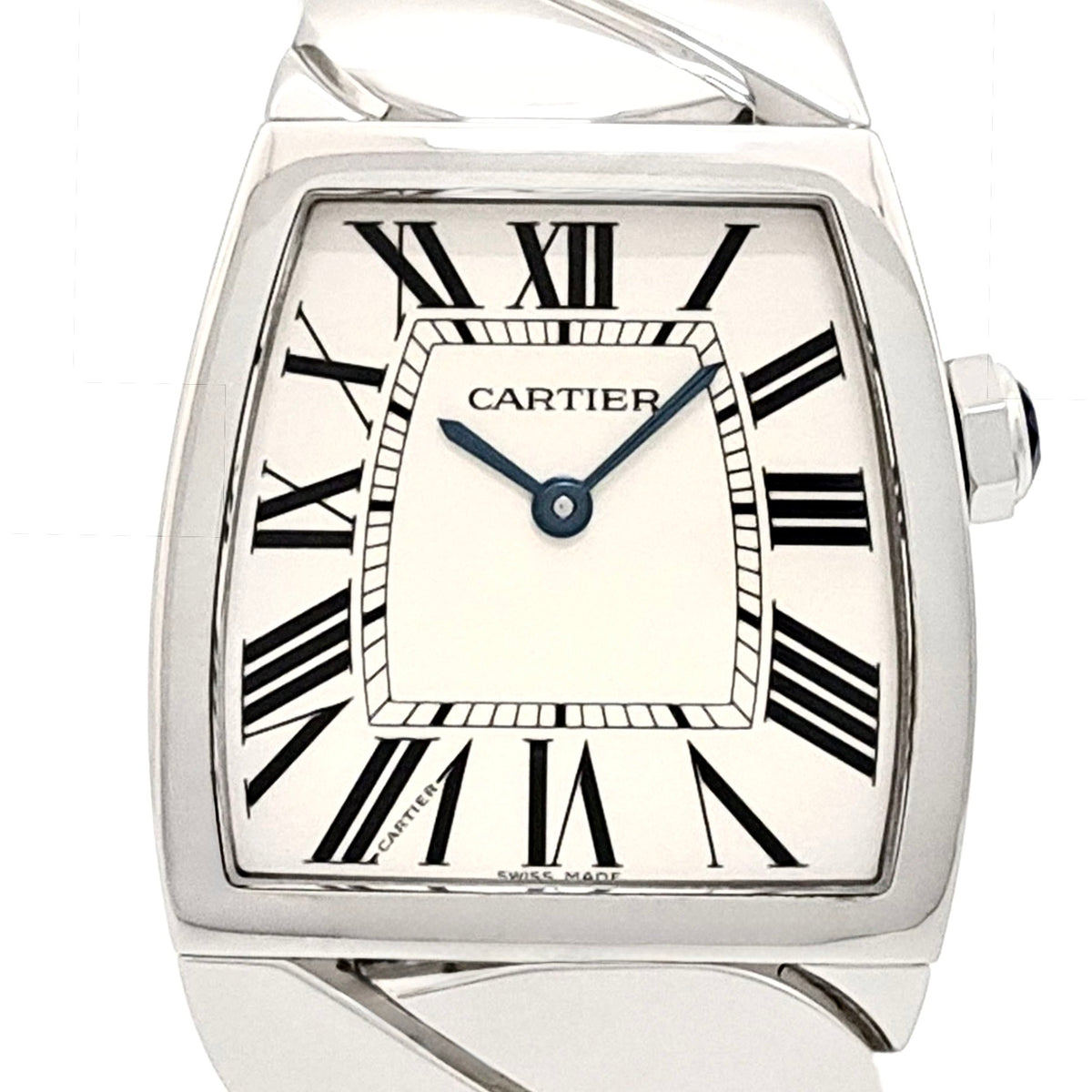 CARTIER LA DONA Quartz 28mm Stainless Steel Watch Off White Dial