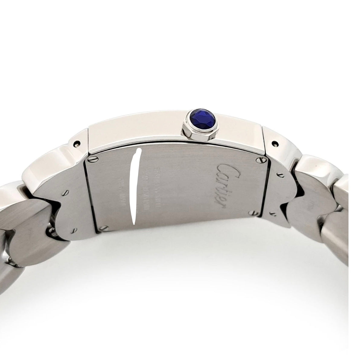 CARTIER LA DONA Quartz 28mm Stainless Steel Watch Off White Dial