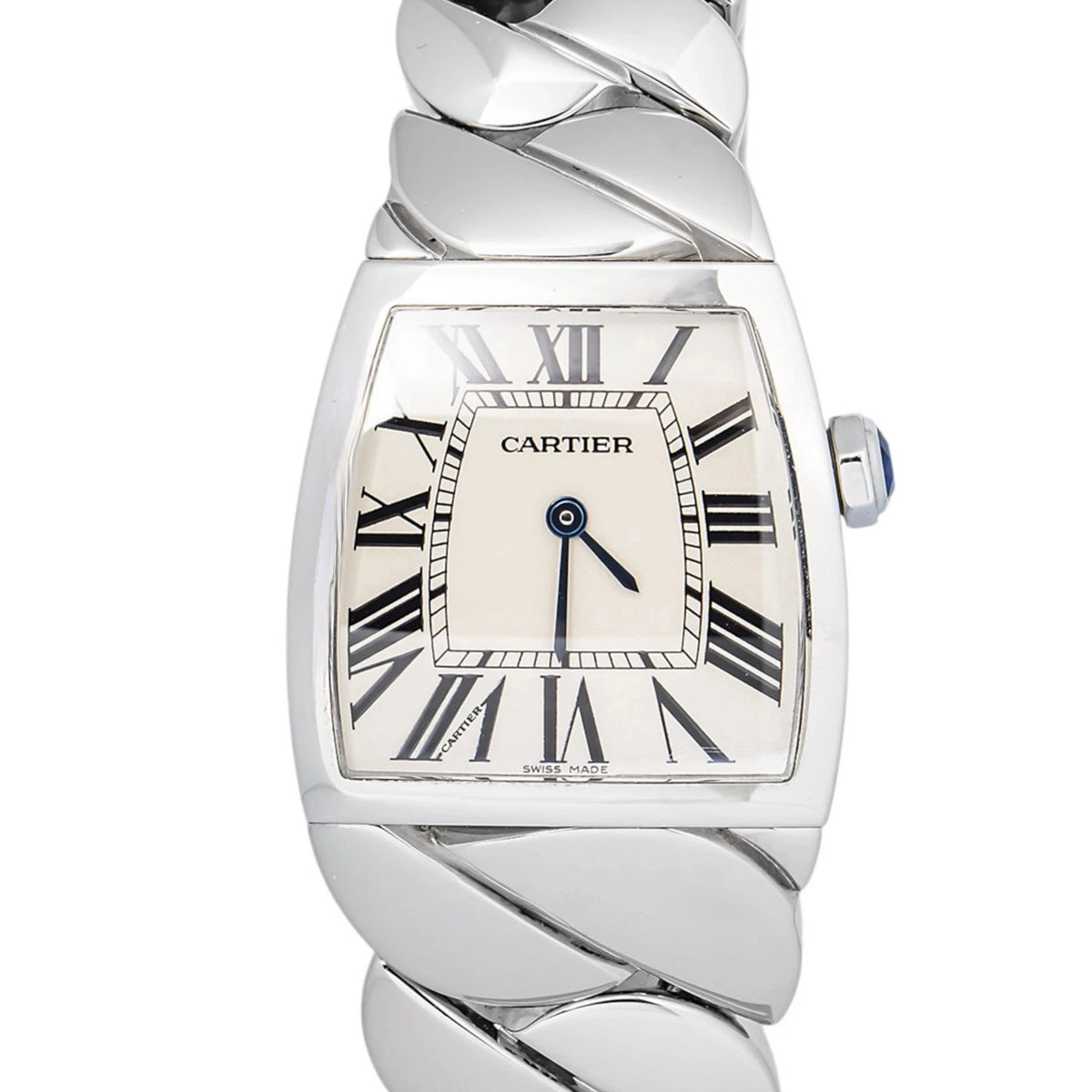 CARTIER LA DONA Quartz 28mm Stainless Steel Watch Off White Dial