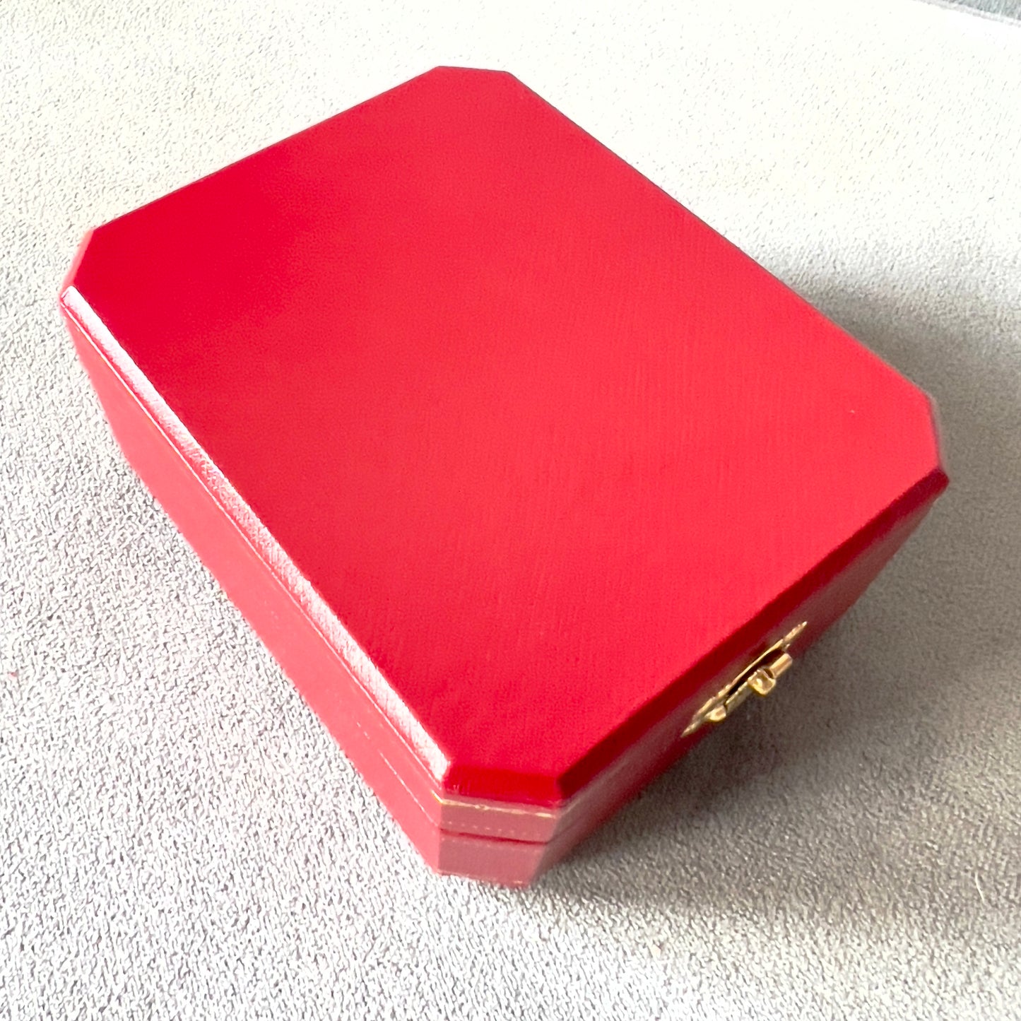 CARTIER Double Alliance Ring Box + Outer Box 4.40x3.60x1.90 inches