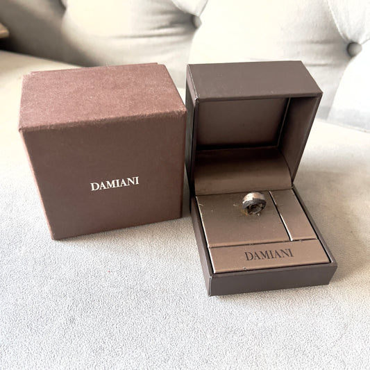 DAMIANI Ring Box + Outer Box 3.60x3.60x2.80 inches