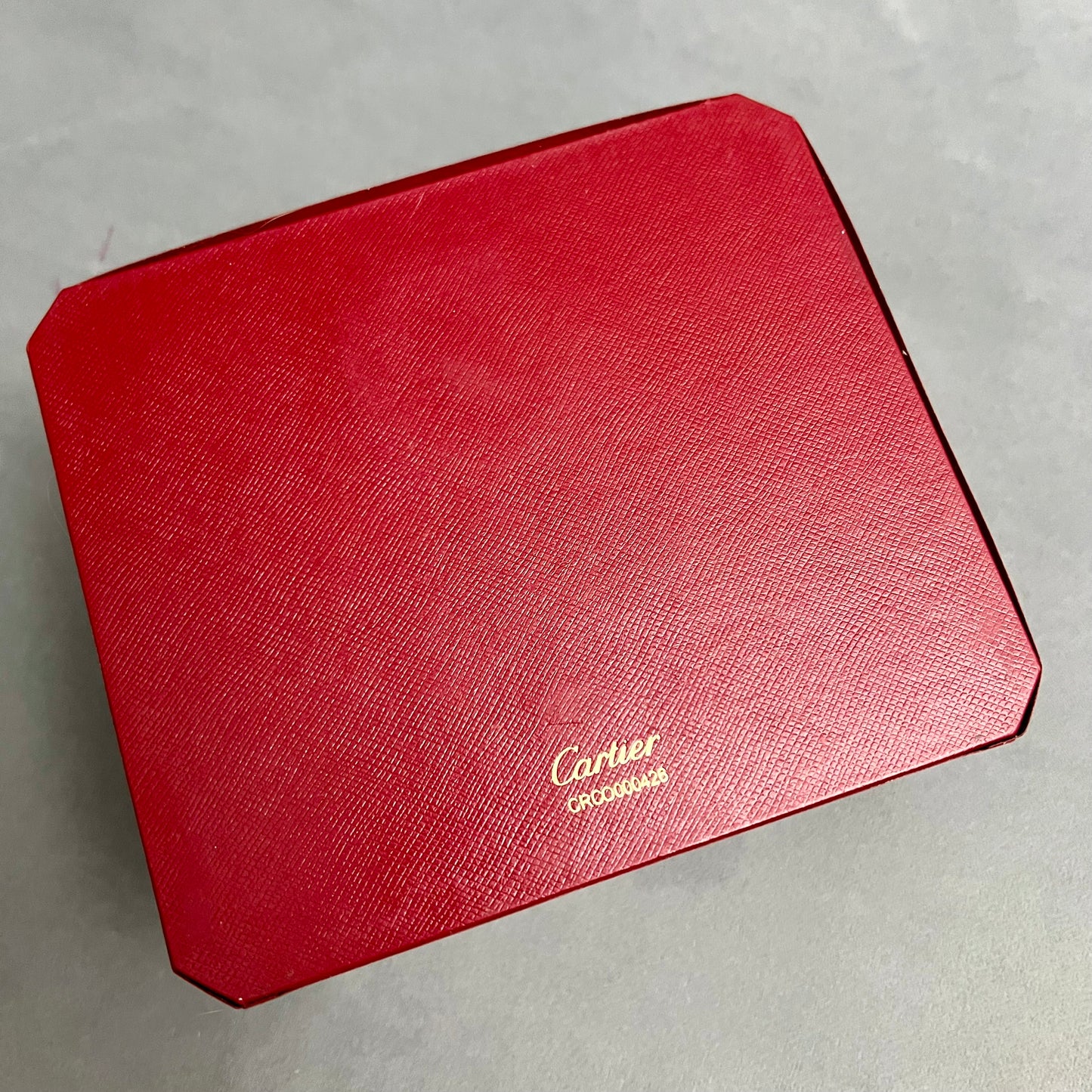 CARTIER Box 6x5.10x3.5 inches