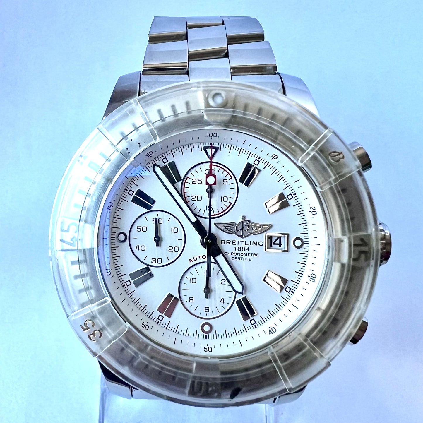 BREITLING Chronograph Chronometer 50mm Automatic Steel Watch