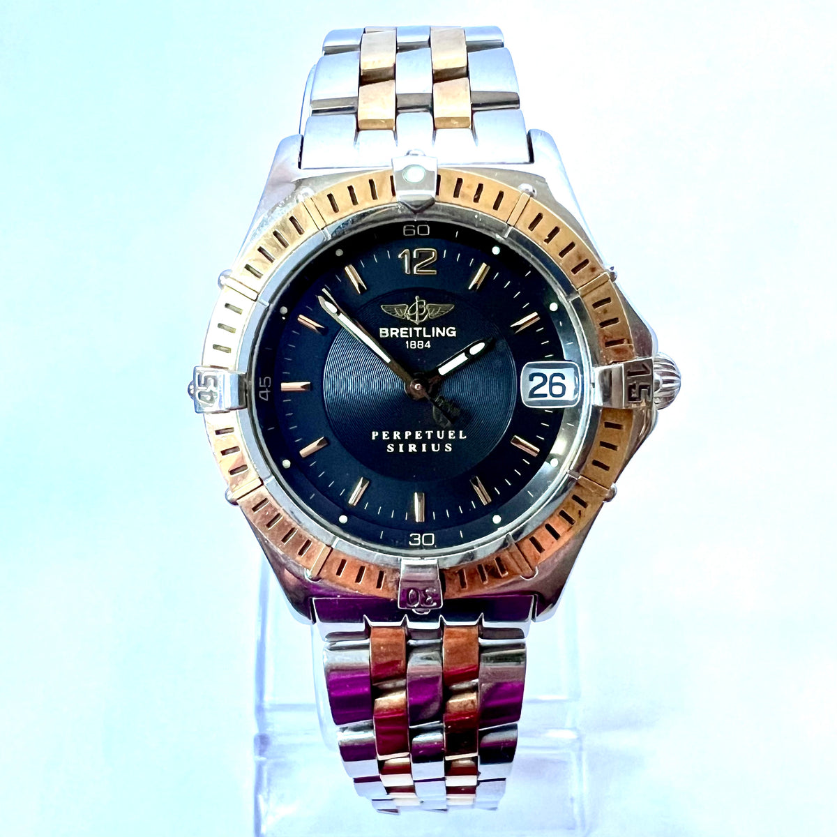 BREITLING Perpetul Sirius Quartz 32mm 2 Tone Watch BREITLING Perpetul Sirius Quartz 32mm 2 Tone Watch | NATILUXIA main image 2