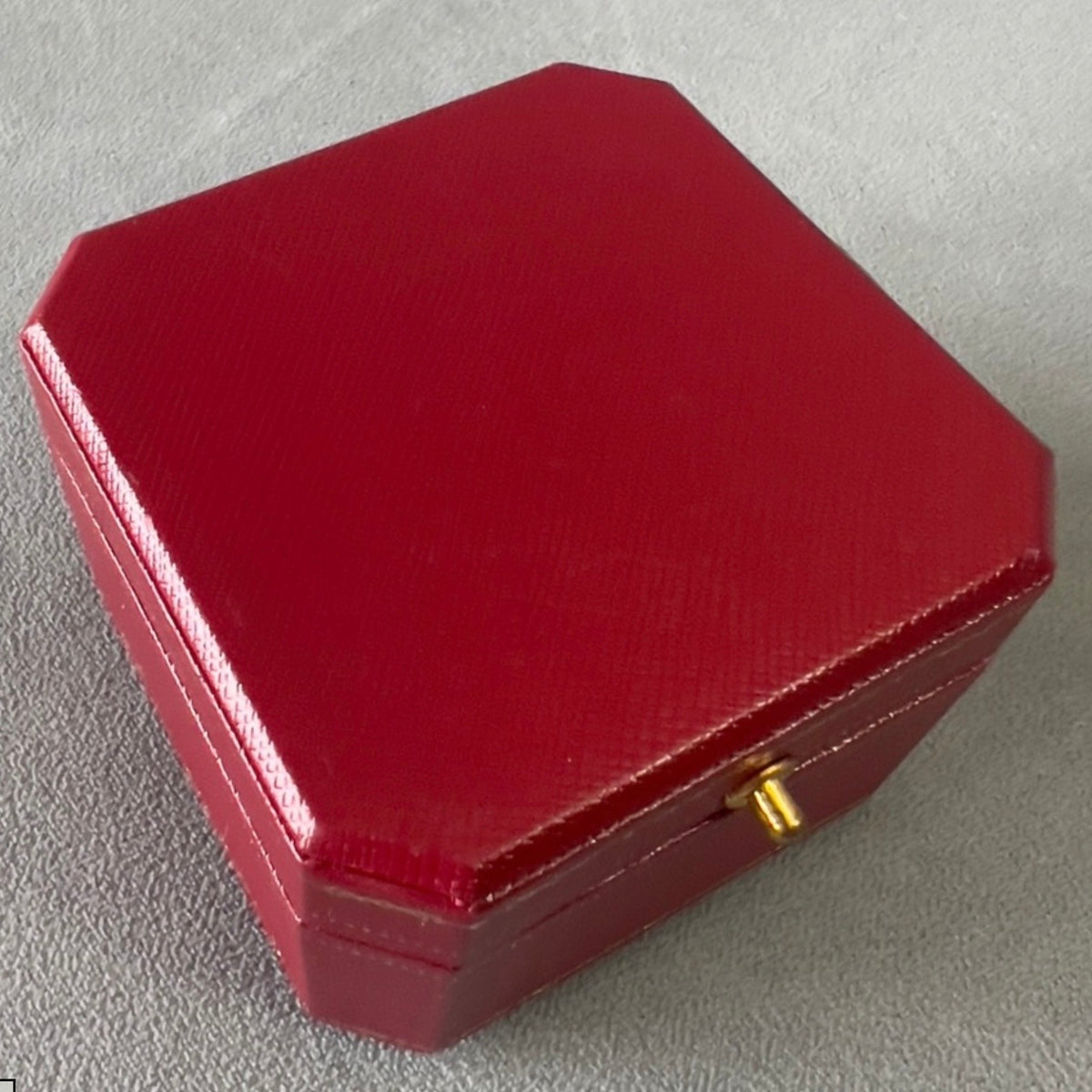 CARTIER Red/Black Pendant/Necklace Box 2.85x2.85x2”