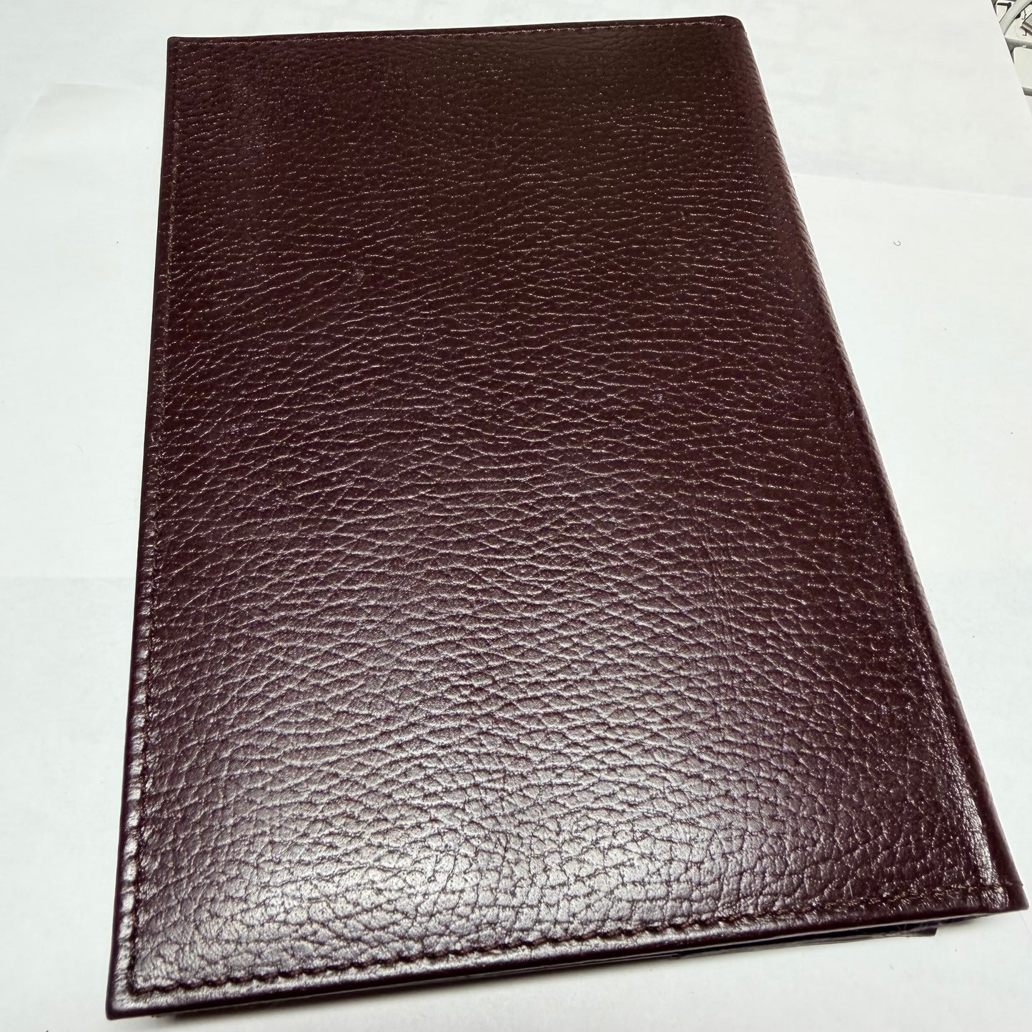 NEW Old Stock Full Pages ROLEX Dark Brown Leather Notebook 8x5.30 inches