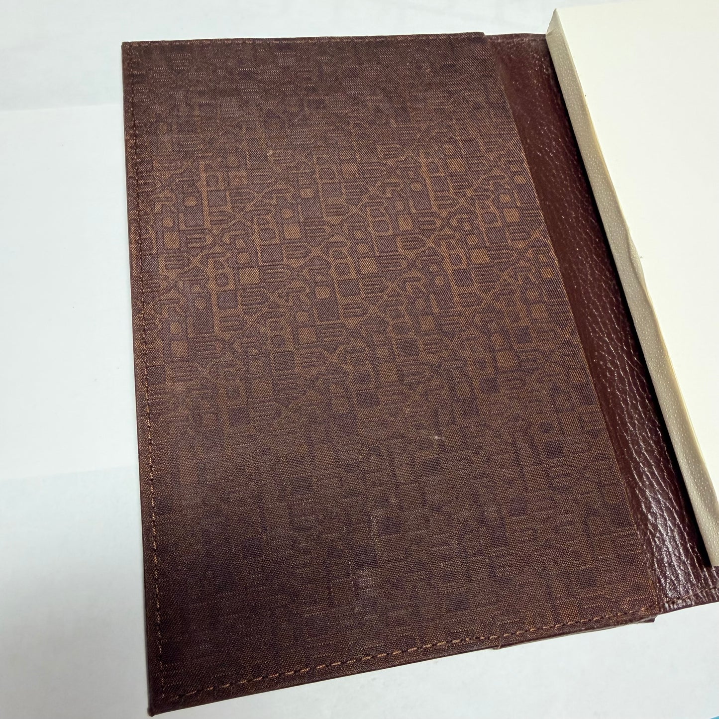 NEW Old Stock Full Pages ROLEX Dark Brown Leather Notebook 8x5.30 inches