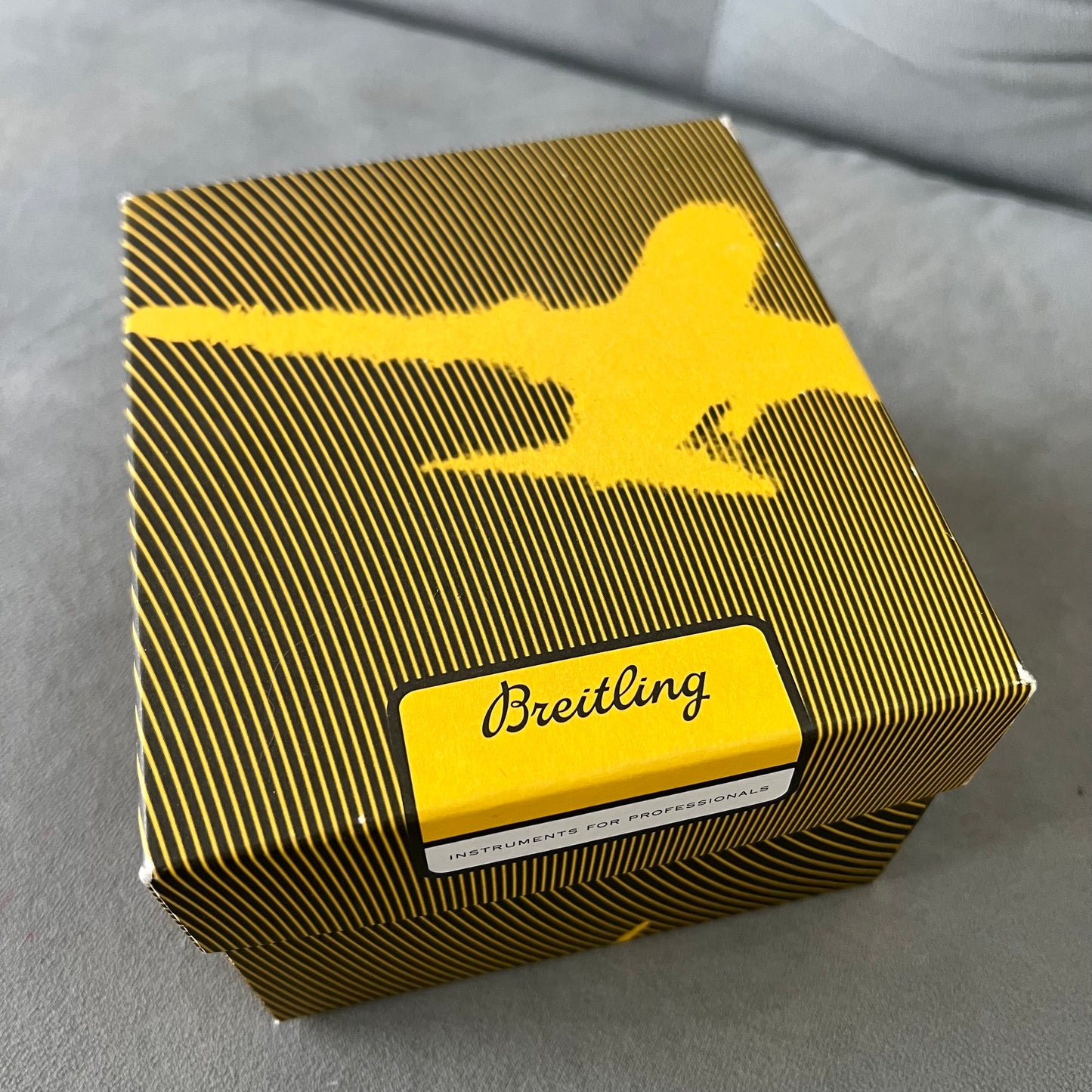 BREITLING Box + Outer Box + Cleaning Cloth 5.75x5.10x3.5 inches