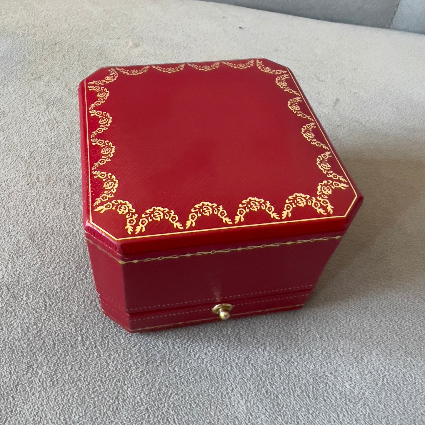 CARTIER Ring Box 2.75 x 2.75 x 2 inches