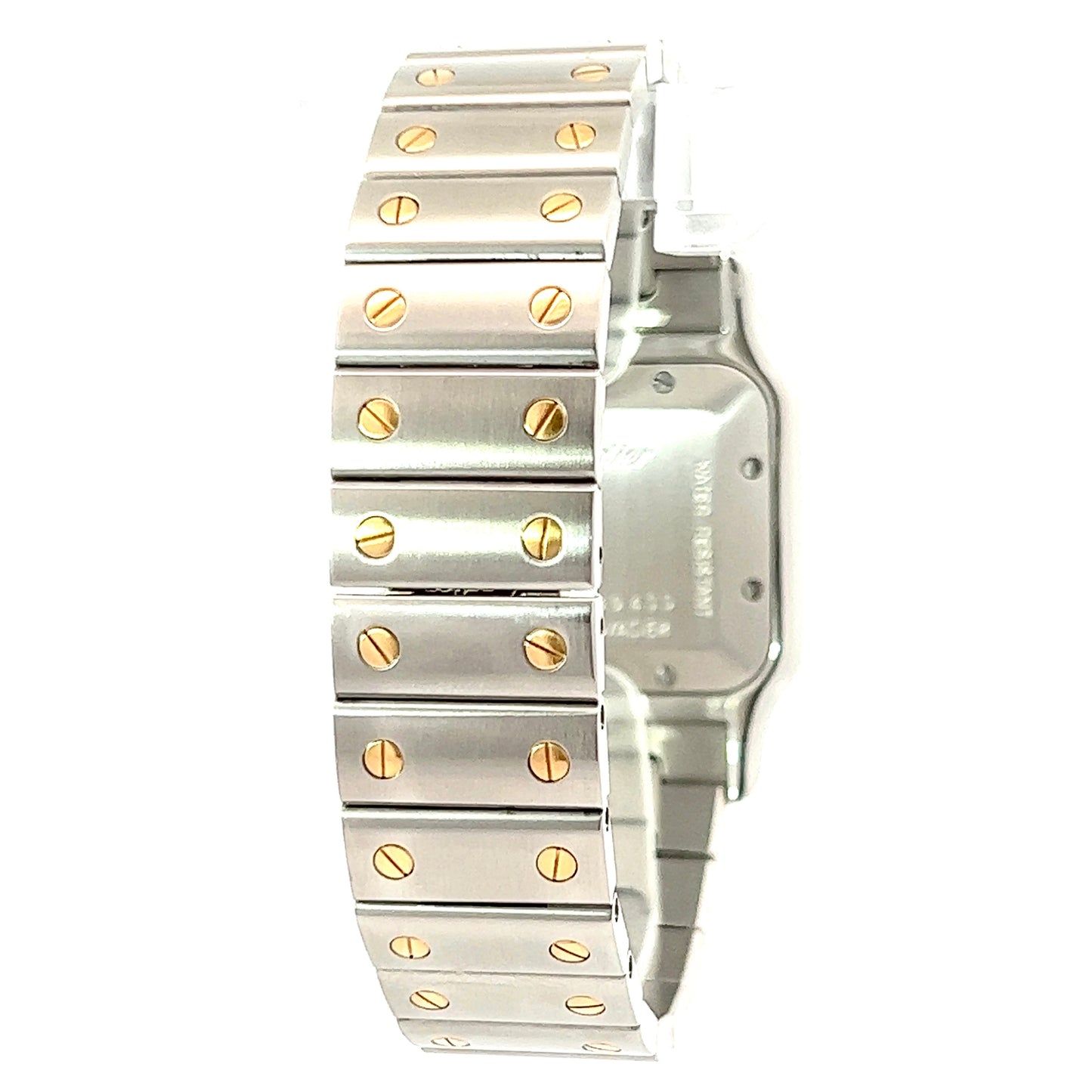 CARTIER SANTOS GALBEE 29mm Automatic 2 Tone 0.75TCW DIAMOND Watch  NEW Model