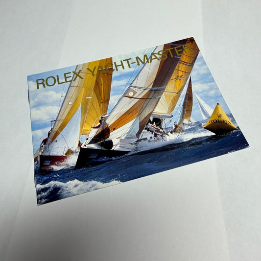 ROLEX Yacht-Master Booklet 1997 English