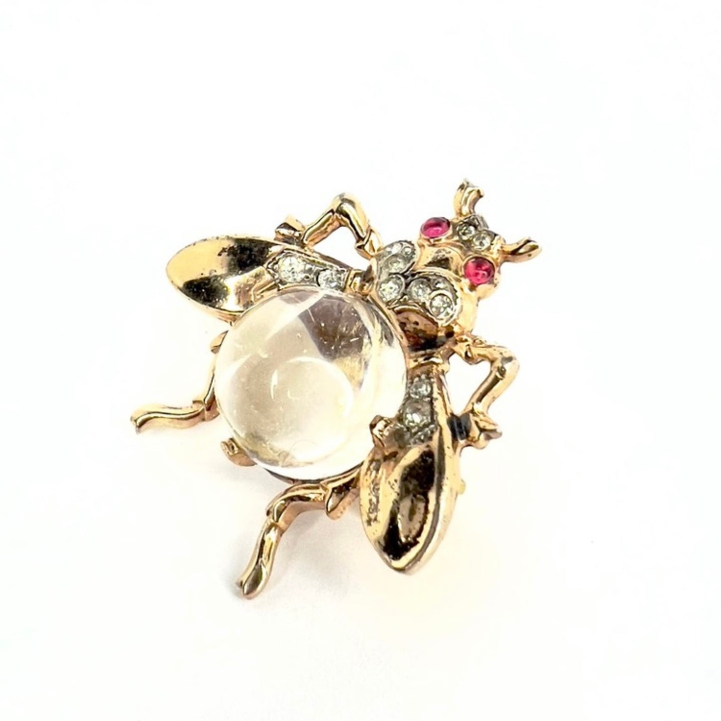 TRIFARI Gold Plated Silver Bug Brooch Pin