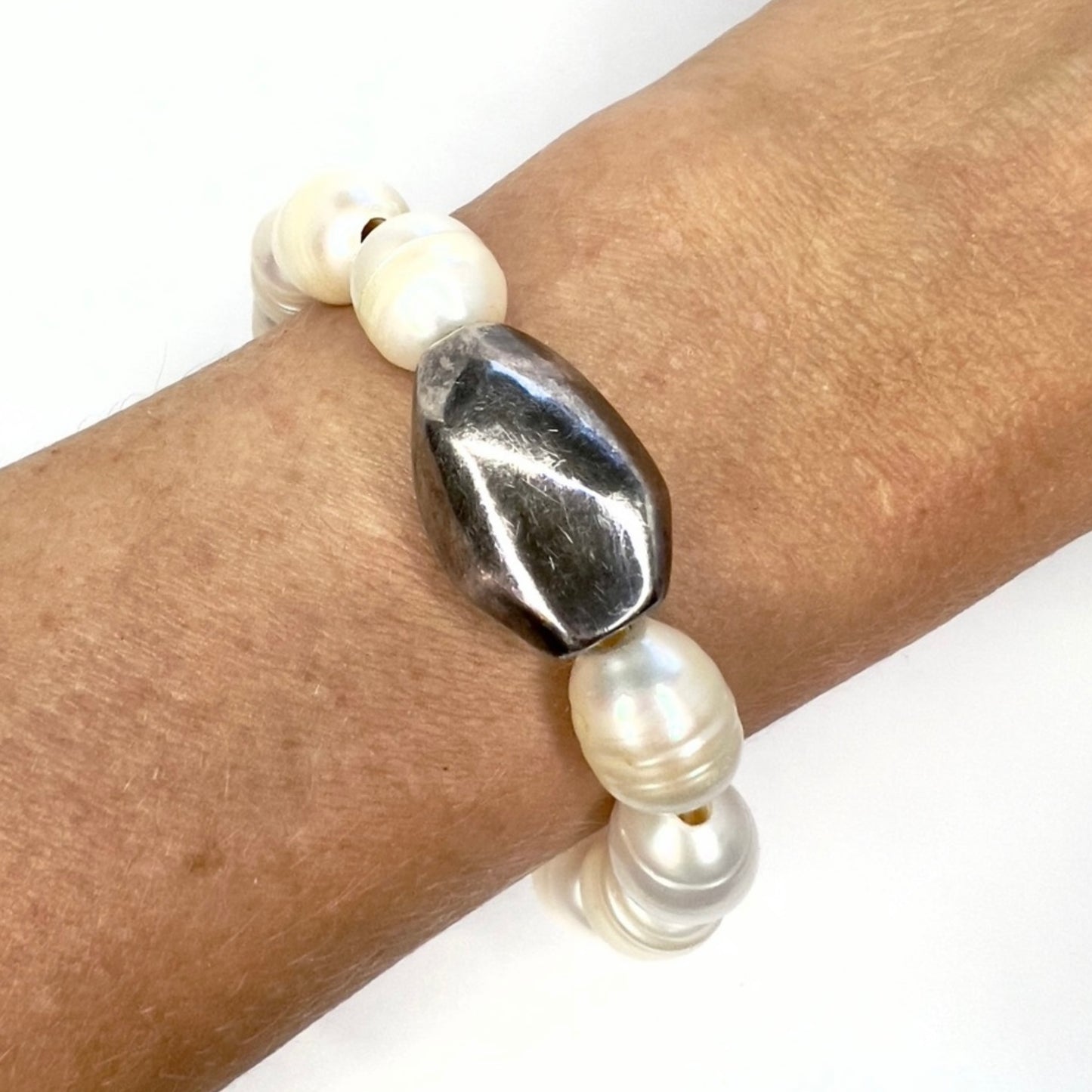 Large Natural Pear Bracelet