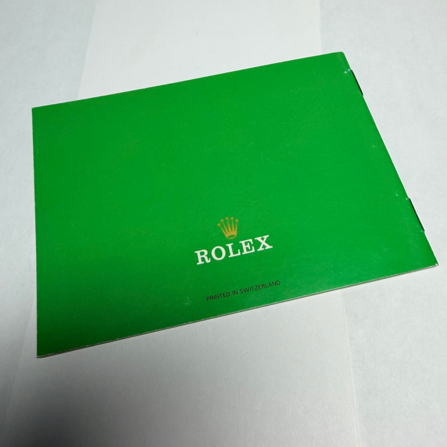 ROLEX Day-Date Booklet 1990 English