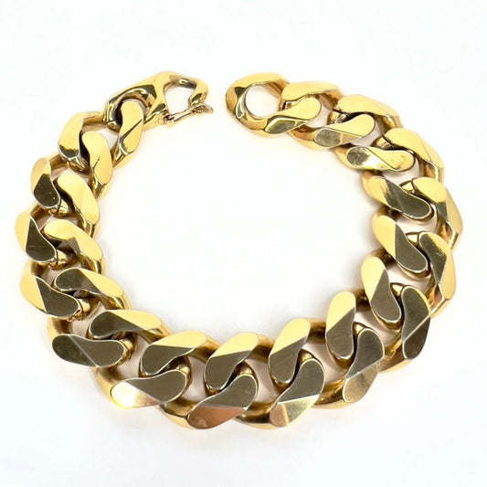 NINA RICCI Gold Tone Chain Bracelet