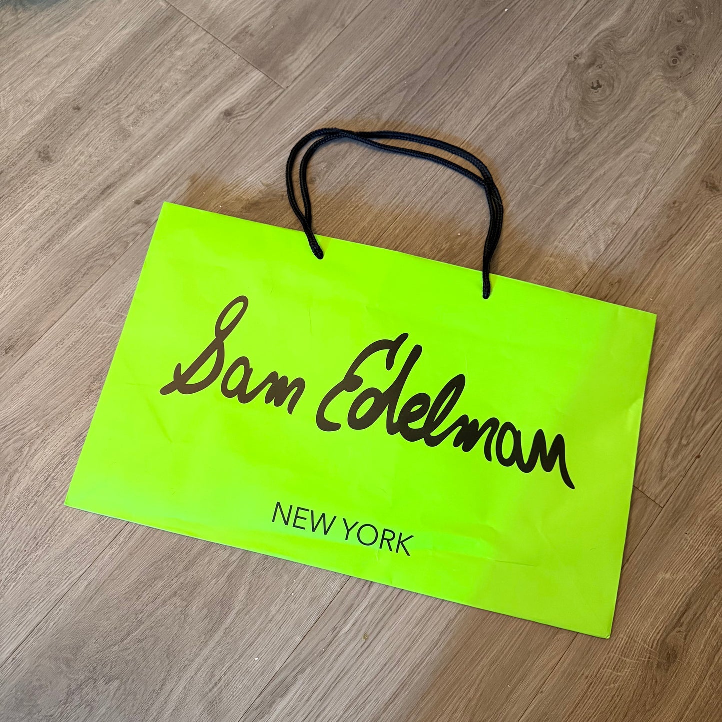 SAM EDELMAN Shoe Box + Shopping Bag + Tissue