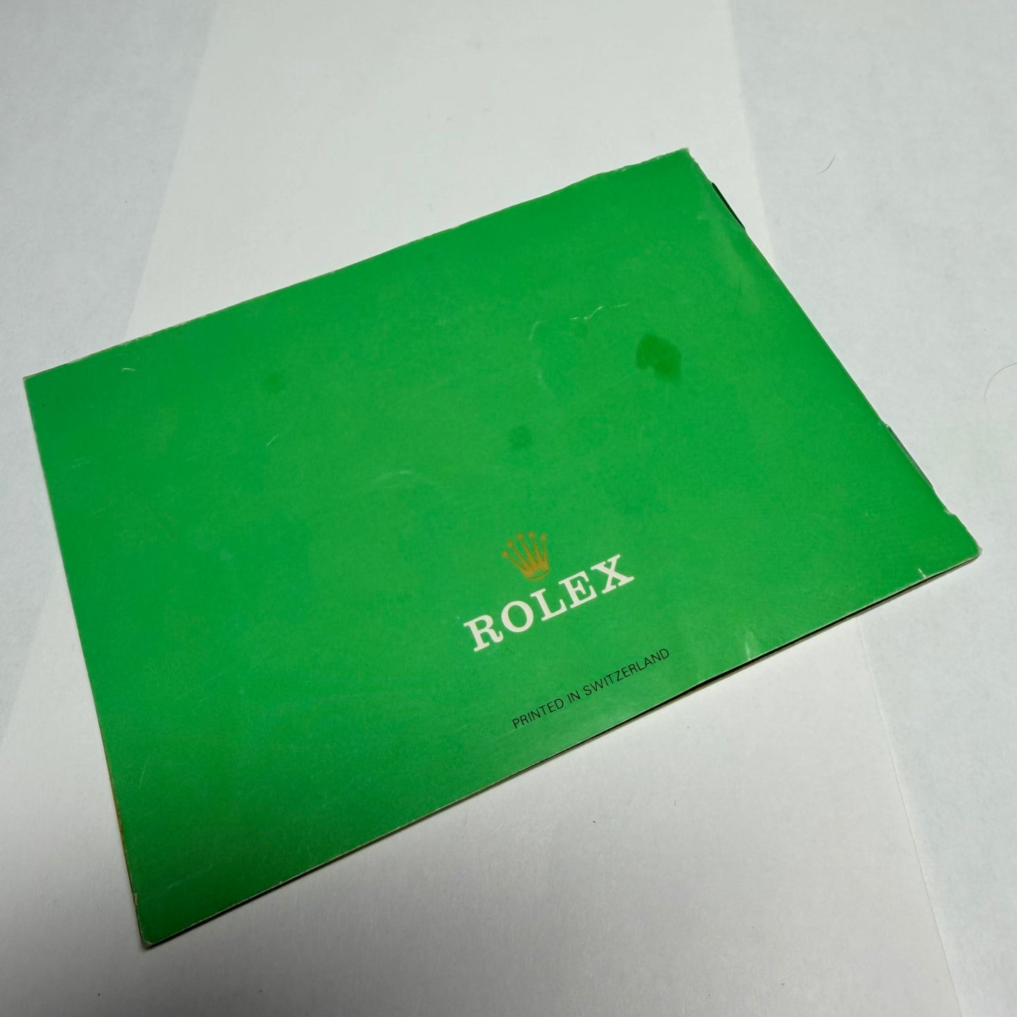 ROLEX Datejust Booklet 1988 English