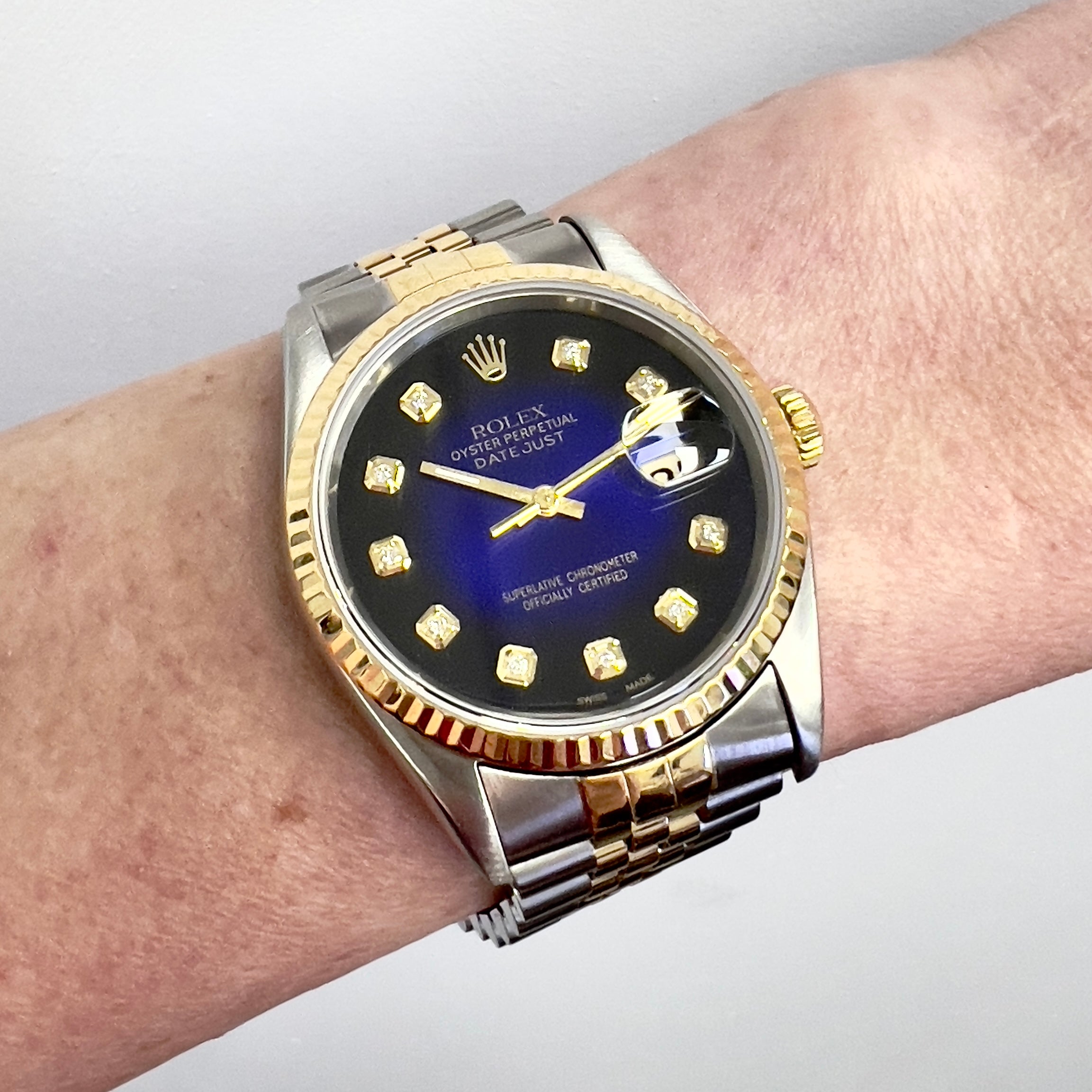 36mm 2 tone rolex hot sale