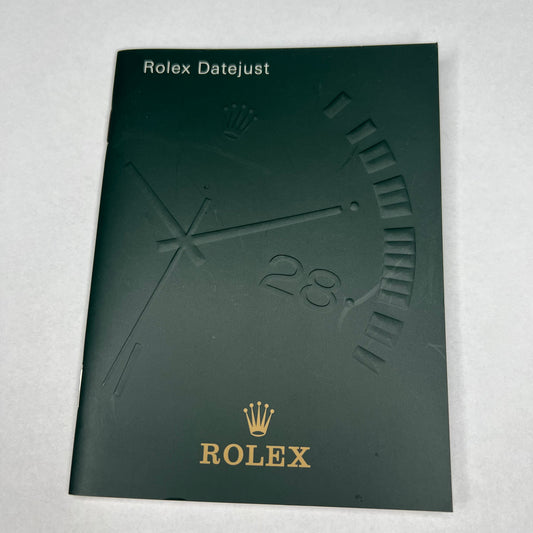 ROLEX DATEJUST Booklet English 2005