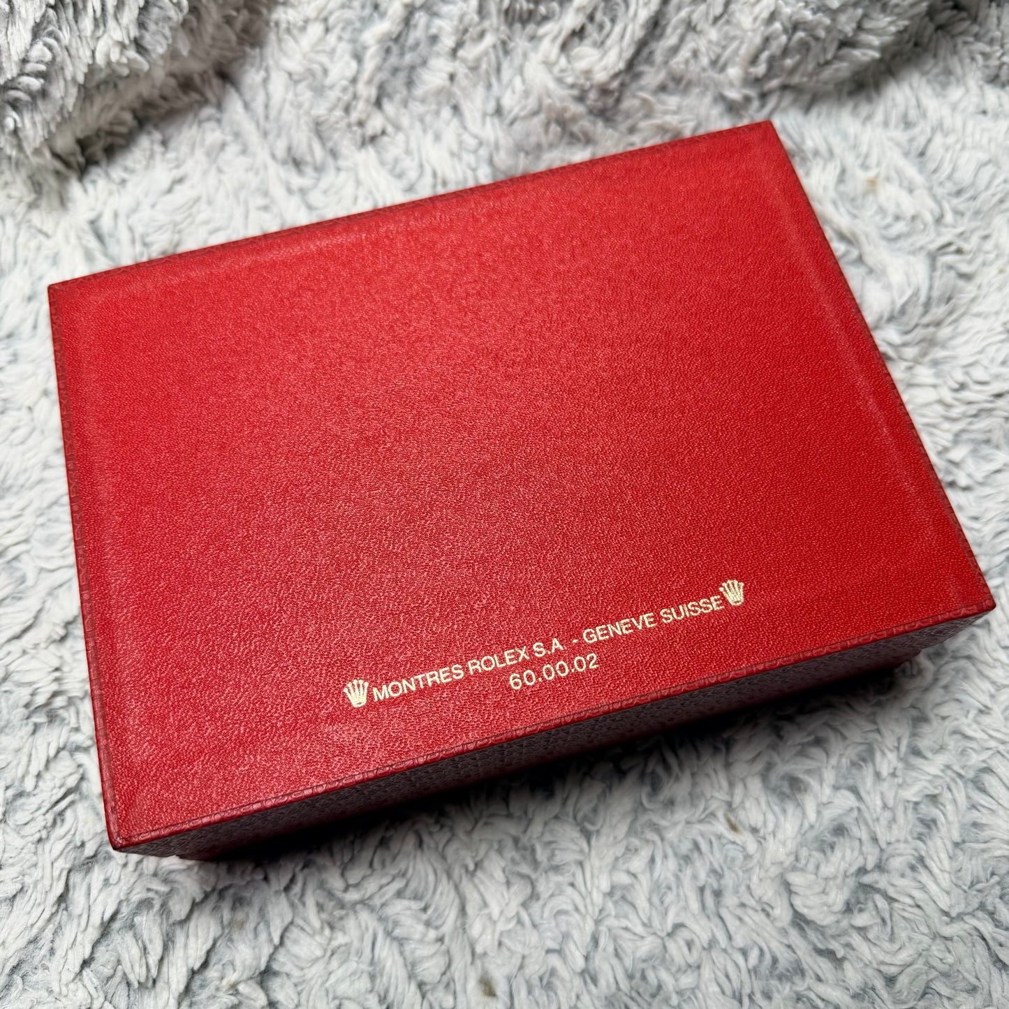 ROLEX Red Box 7x5x2.40 inches