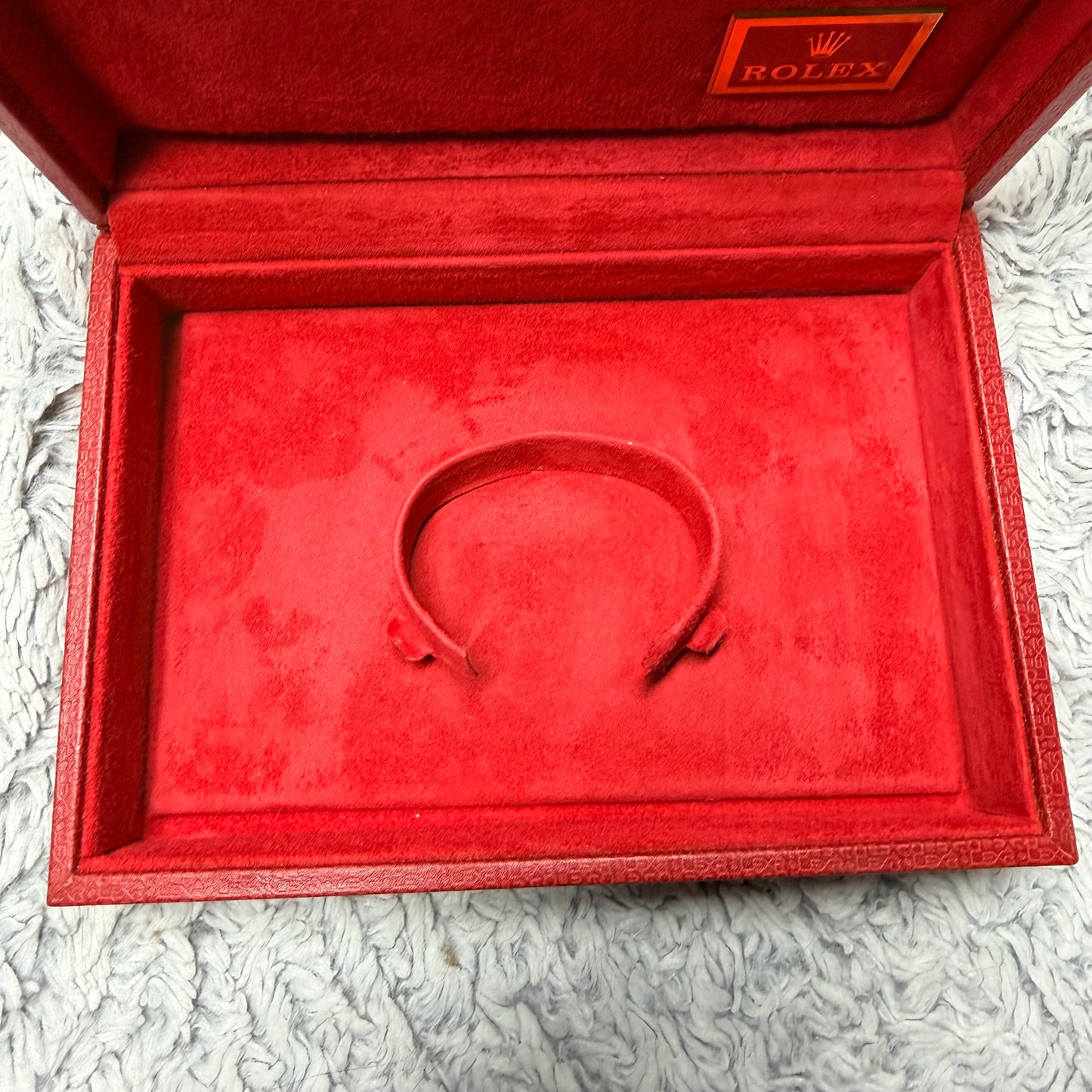 ROLEX Red Box 7x5x2.40 inches