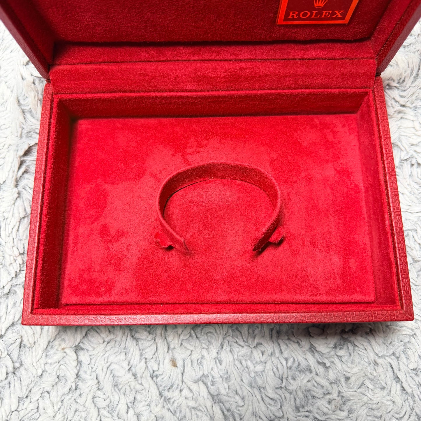 ROLEX Red Box 7x5x2.40 inches