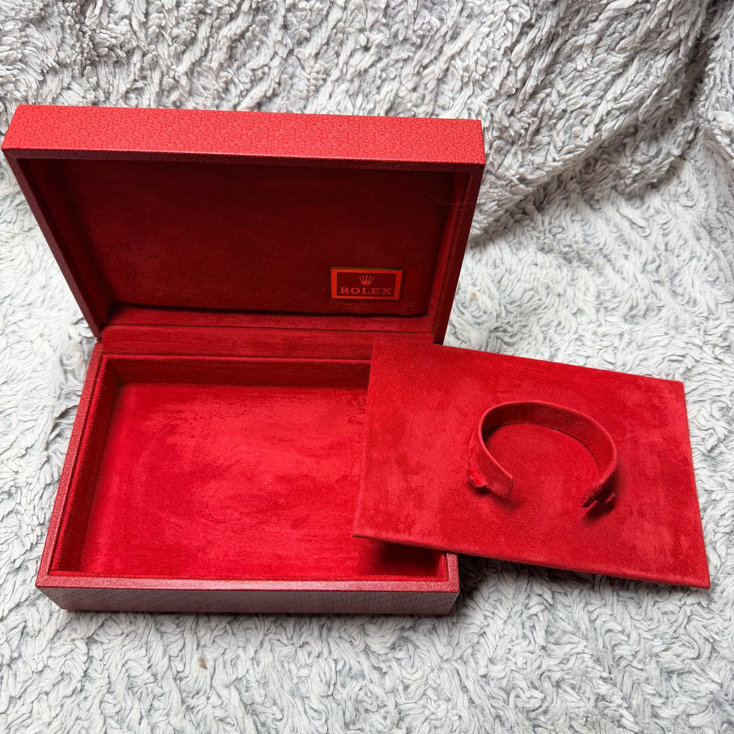 ROLEX Red Box 7x5x2.40 inches