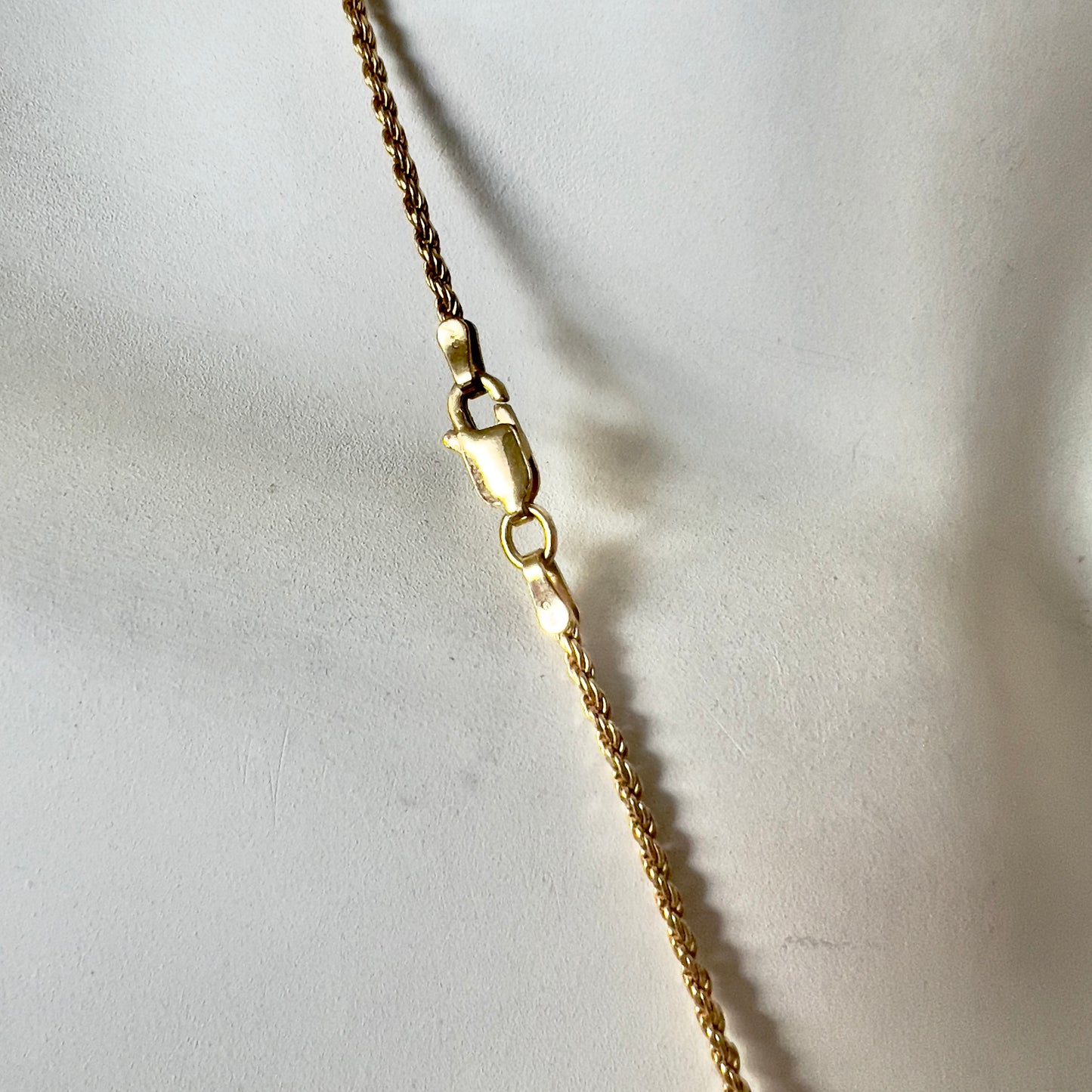925 Gold Plated Sterling Silver Necklace with Pendant 11.53g