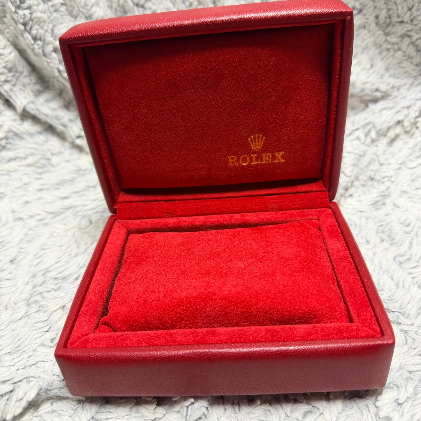 ROLEX Red Box + Outer Box 5.50x4.50x2.30 inches
