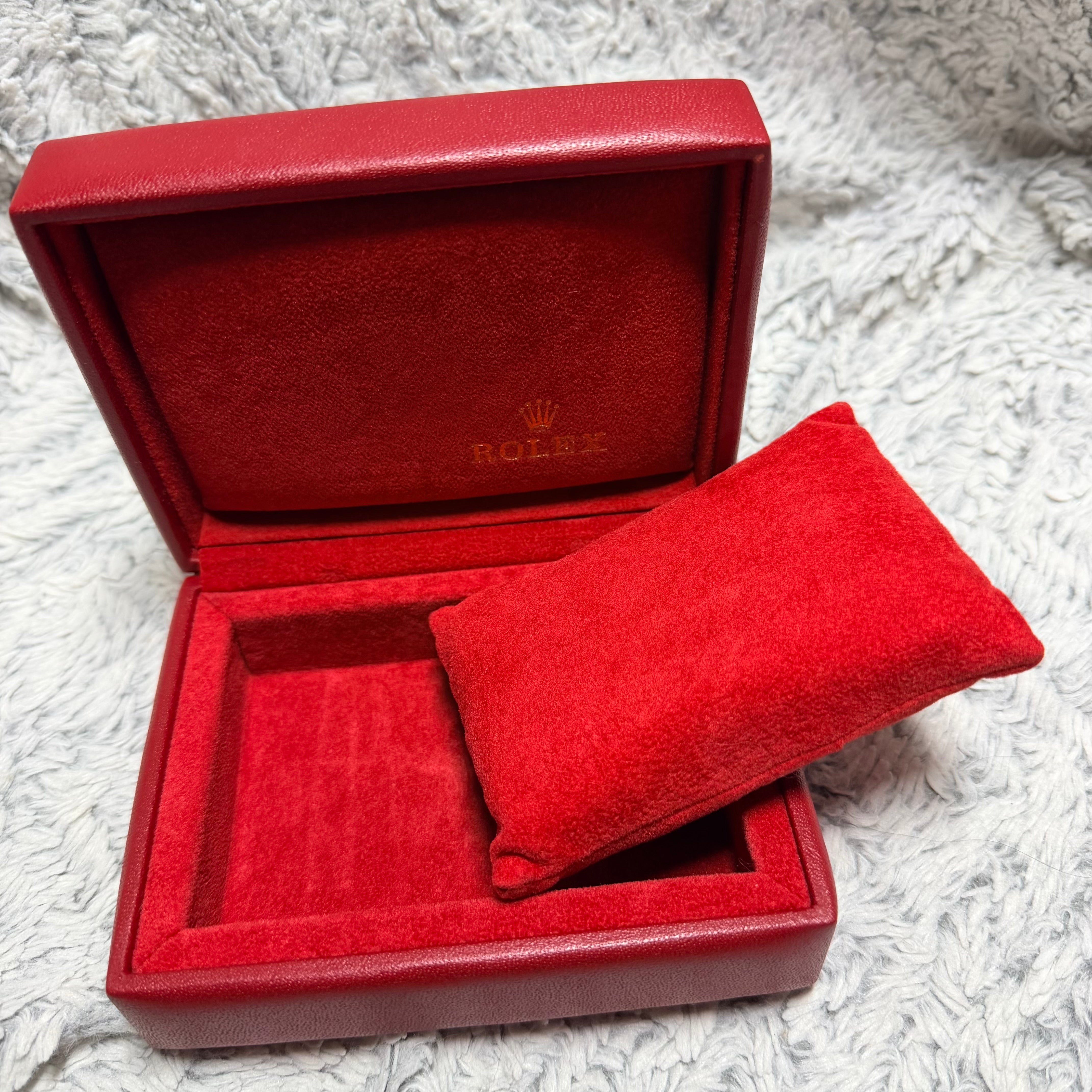 ROLEX Red Box + Outer Box 5.50x4.50x2.30 inches | NATILUXIA