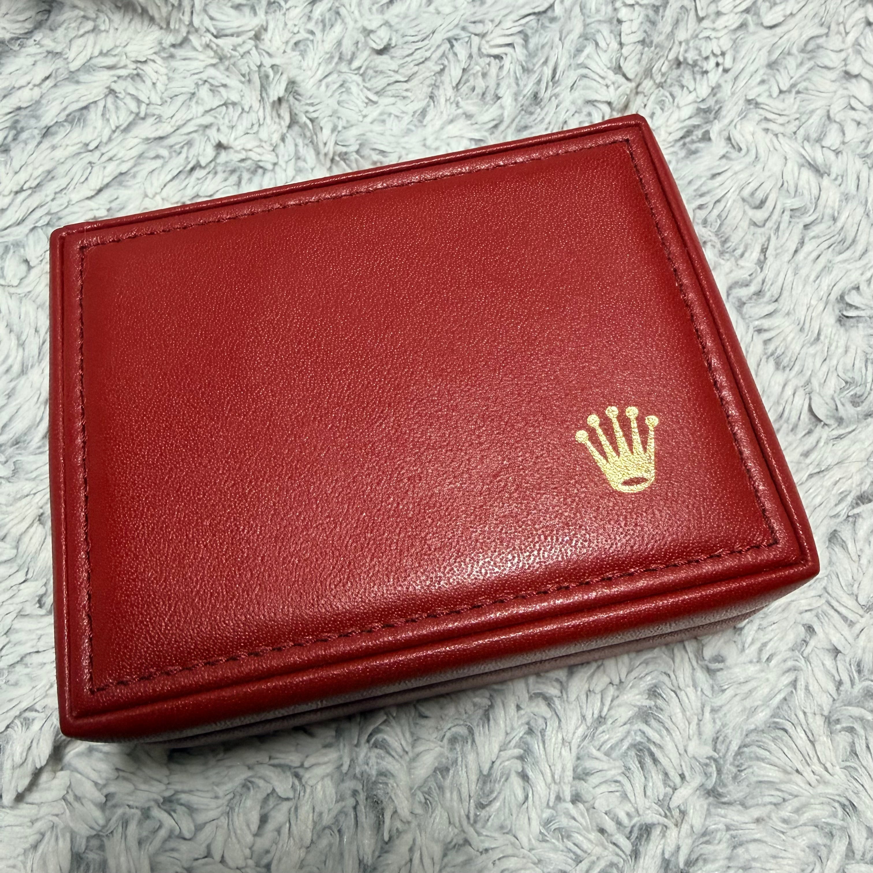 ROLEX Red Box + Outer Box 5.50x4.50x2.30 inches | NATILUXIA